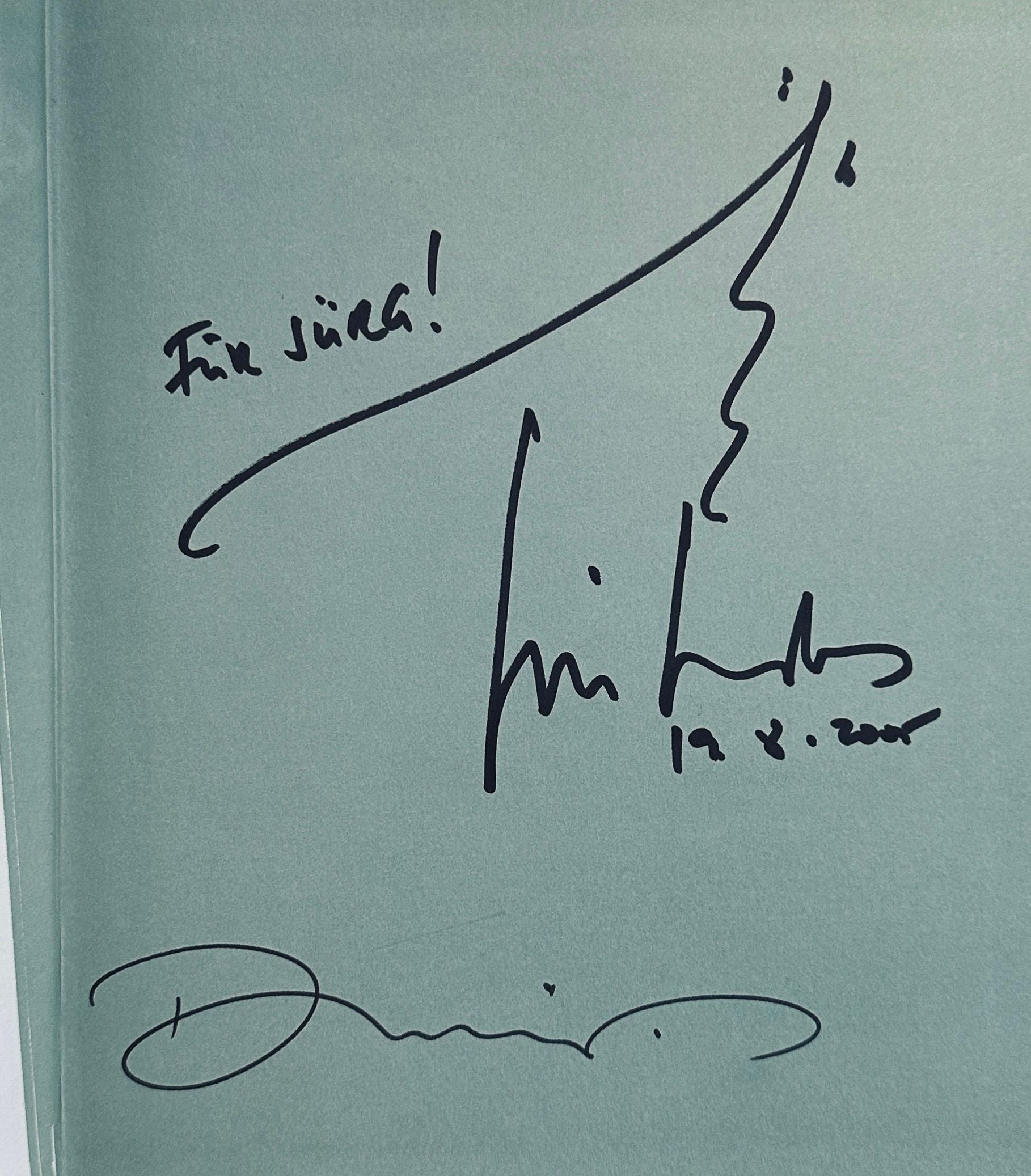 [SIGNED] WIM/DONATA WENDERS DON'T COME KNOCKING