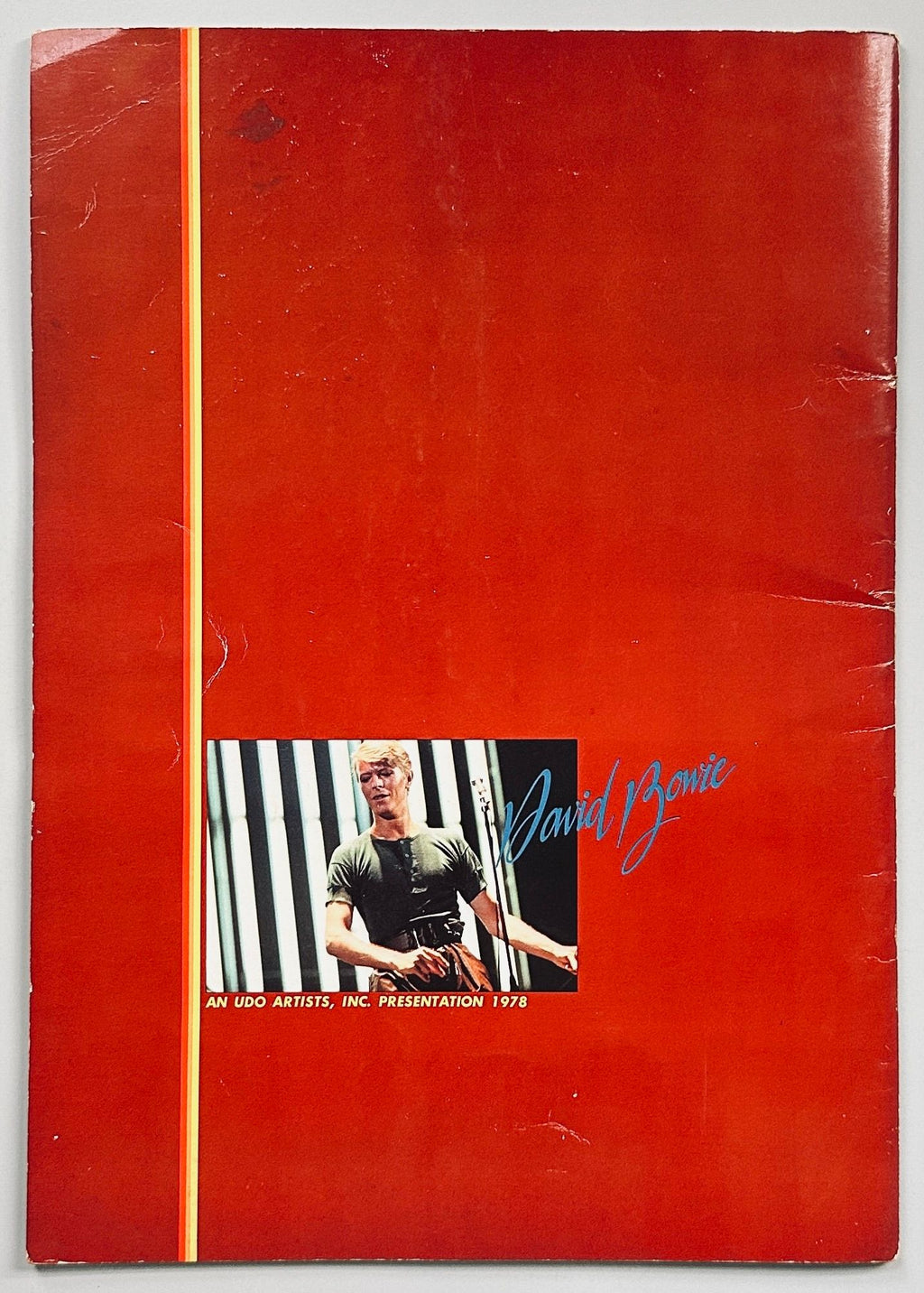 David Bowie Isolar Japan Tour Programme 1978