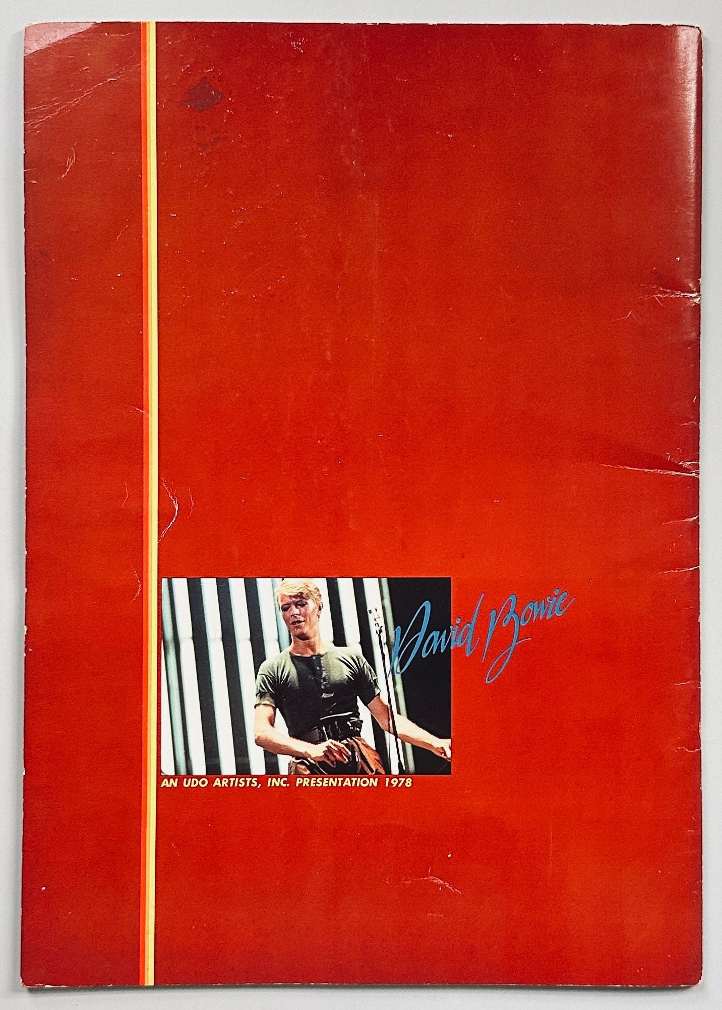 David Bowie Isolar Japan Tour Programme 1978