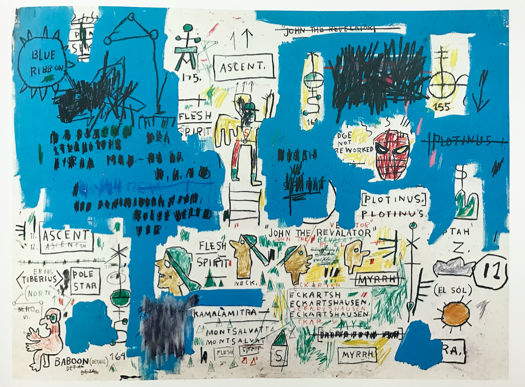 [SIGNED] JEAN-MICHEL BASQUIAT DRAWINGS