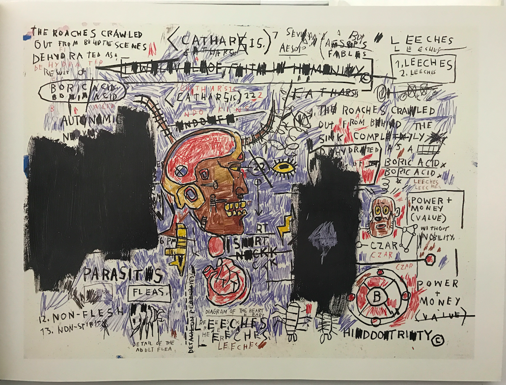 [SIGNED] JEAN-MICHEL BASQUIAT DRAWINGS
