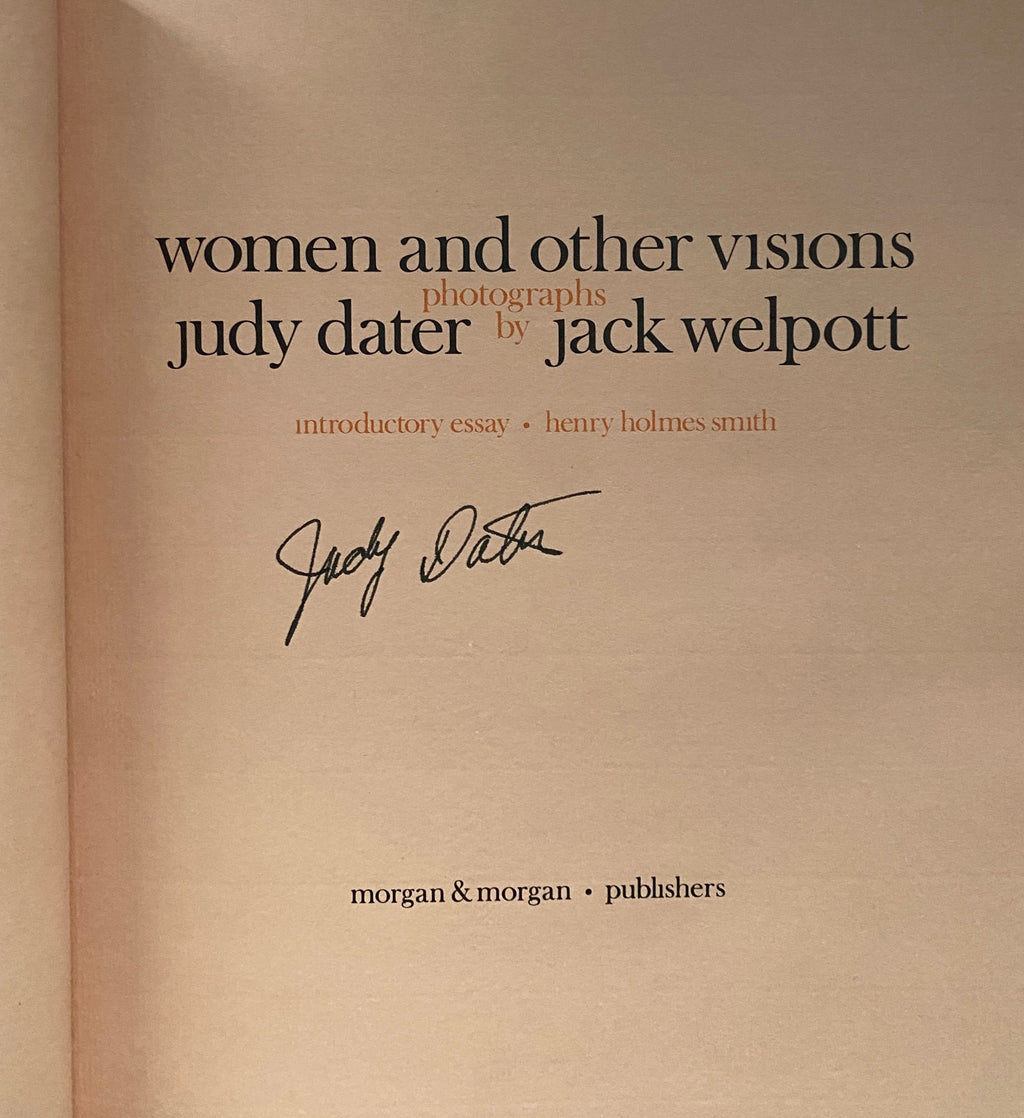 [SIGNED] JUDY DATER WOMEN AND OTHER VISIONS