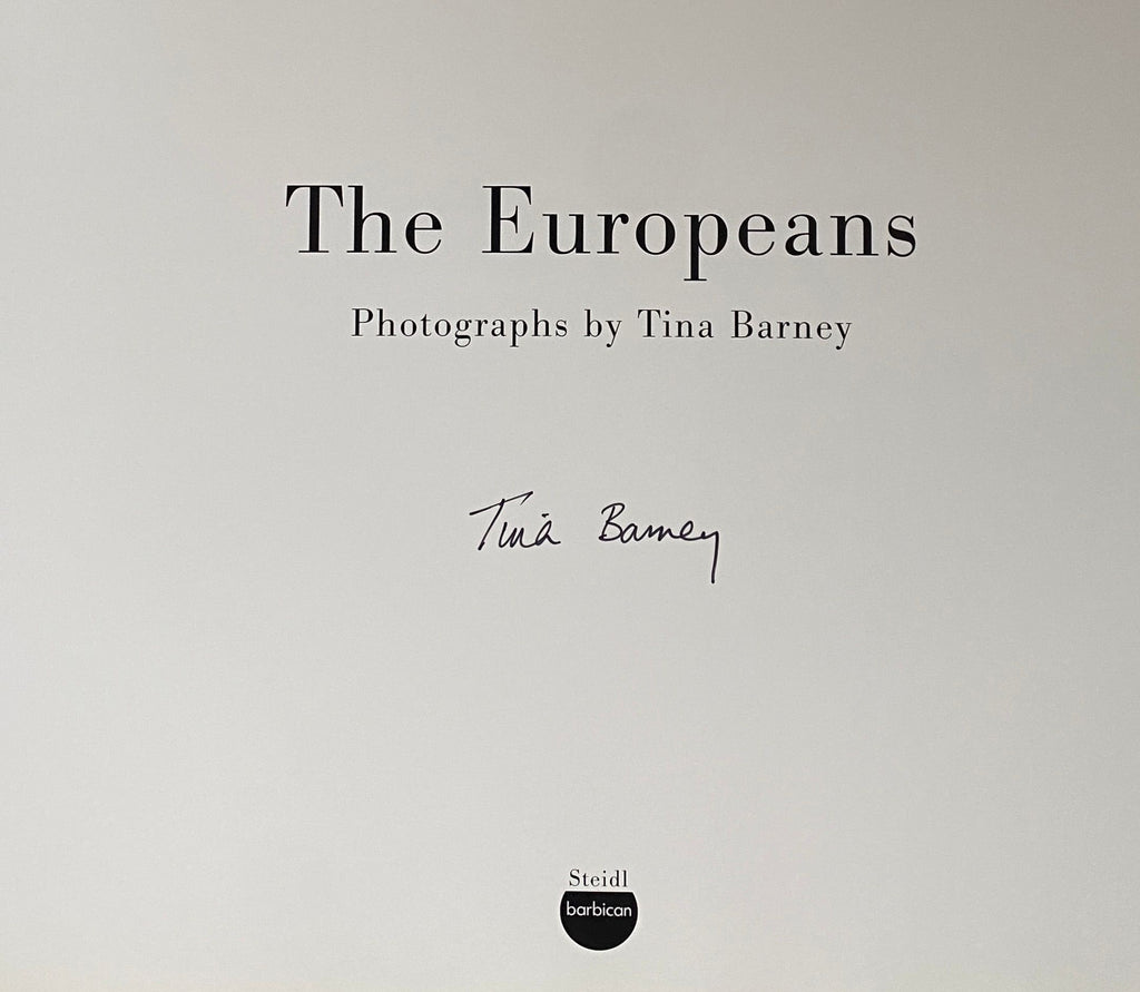 [SIGNED] TINA BARNEY THE EUROPEANS