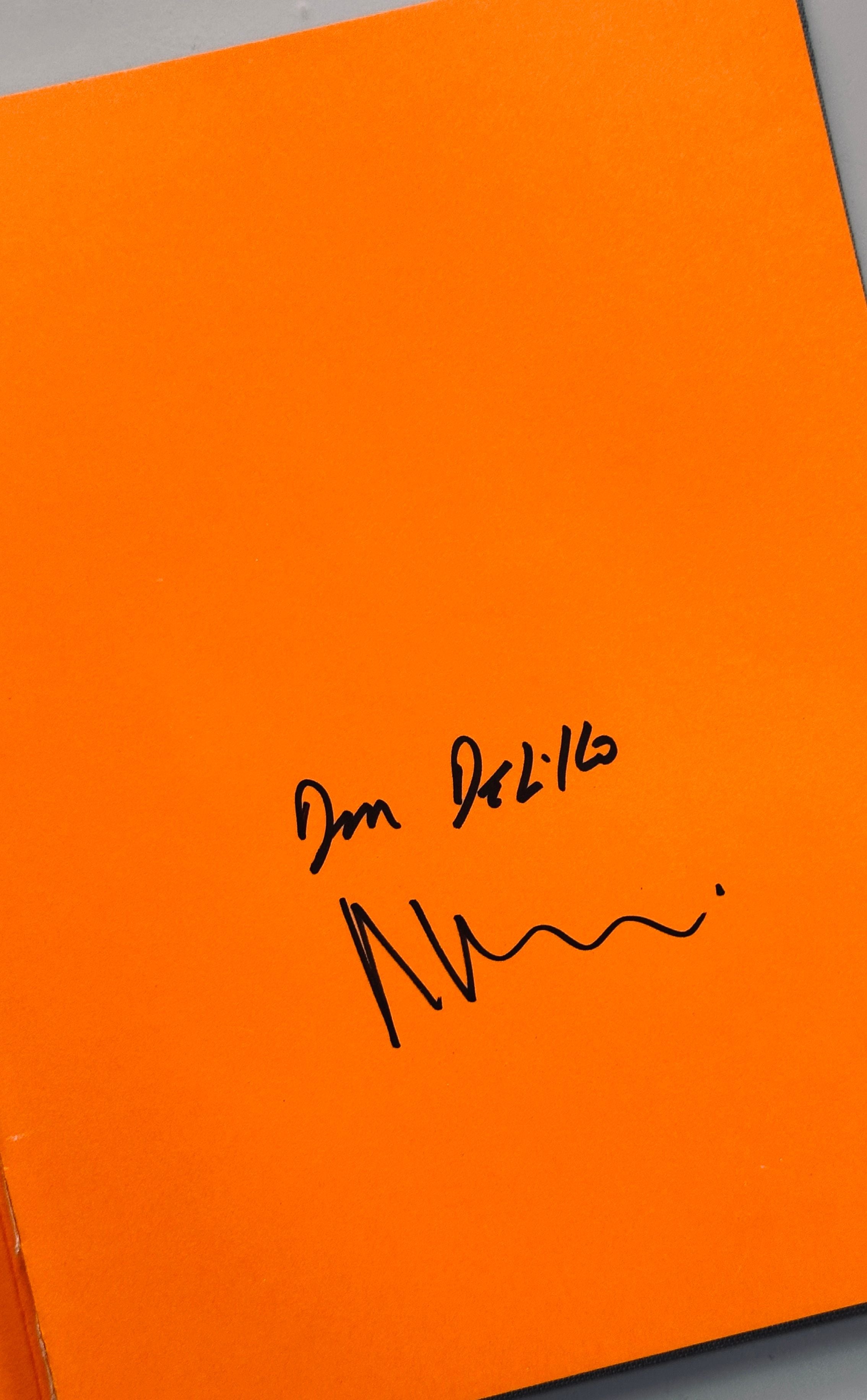 [SIGNED] RICHARD PRINCE/DON DELILLO THE WORD FOR SNOW