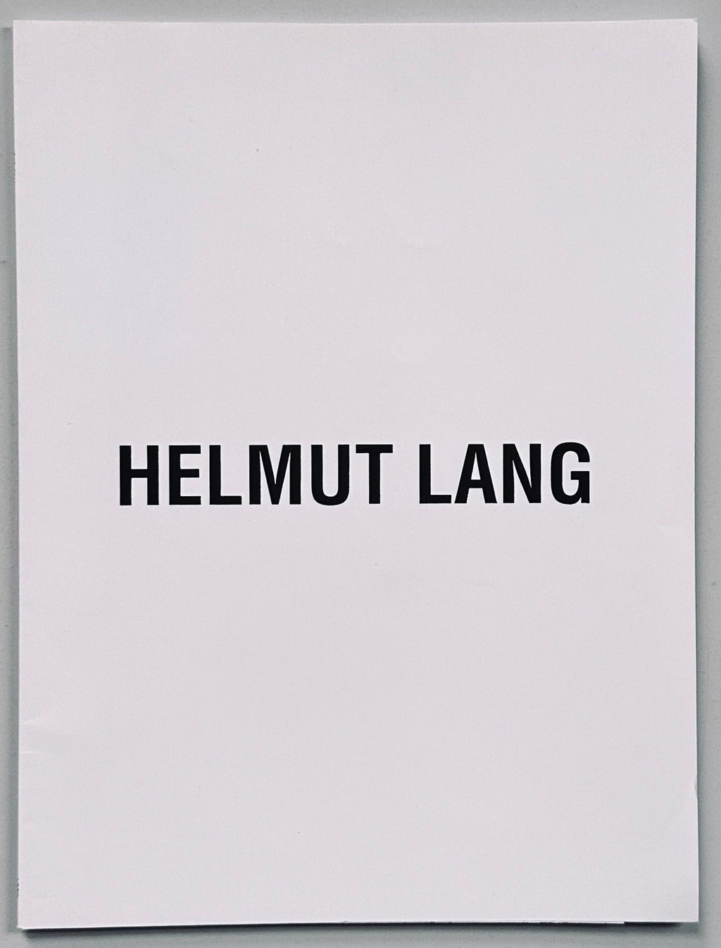 Helmut Lang Spring/Summer 2011
