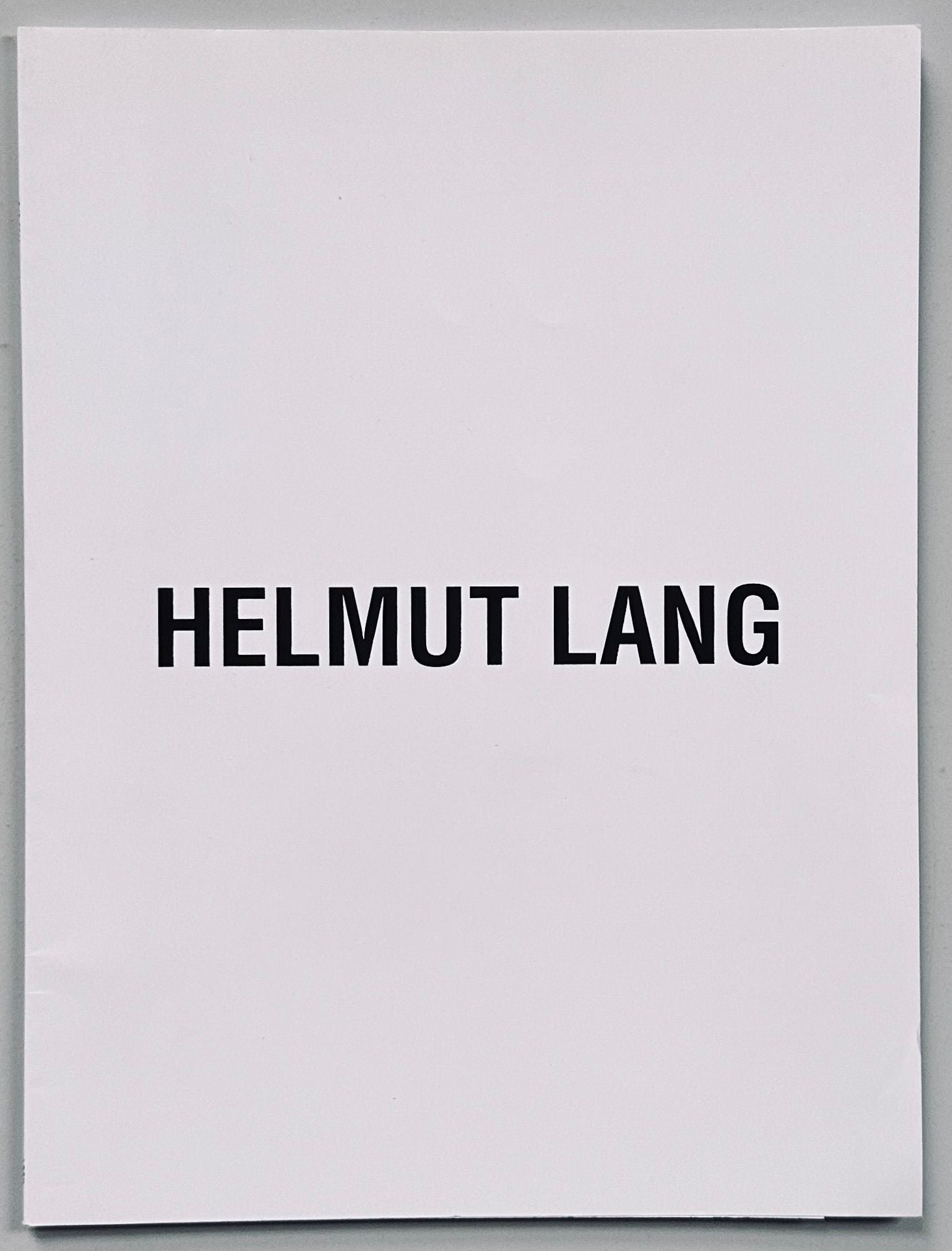 Helmut Lang Spring/Summer 2011