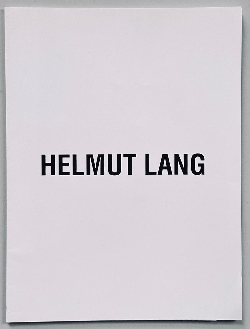 Helmut Lang Spring/Summer 2011