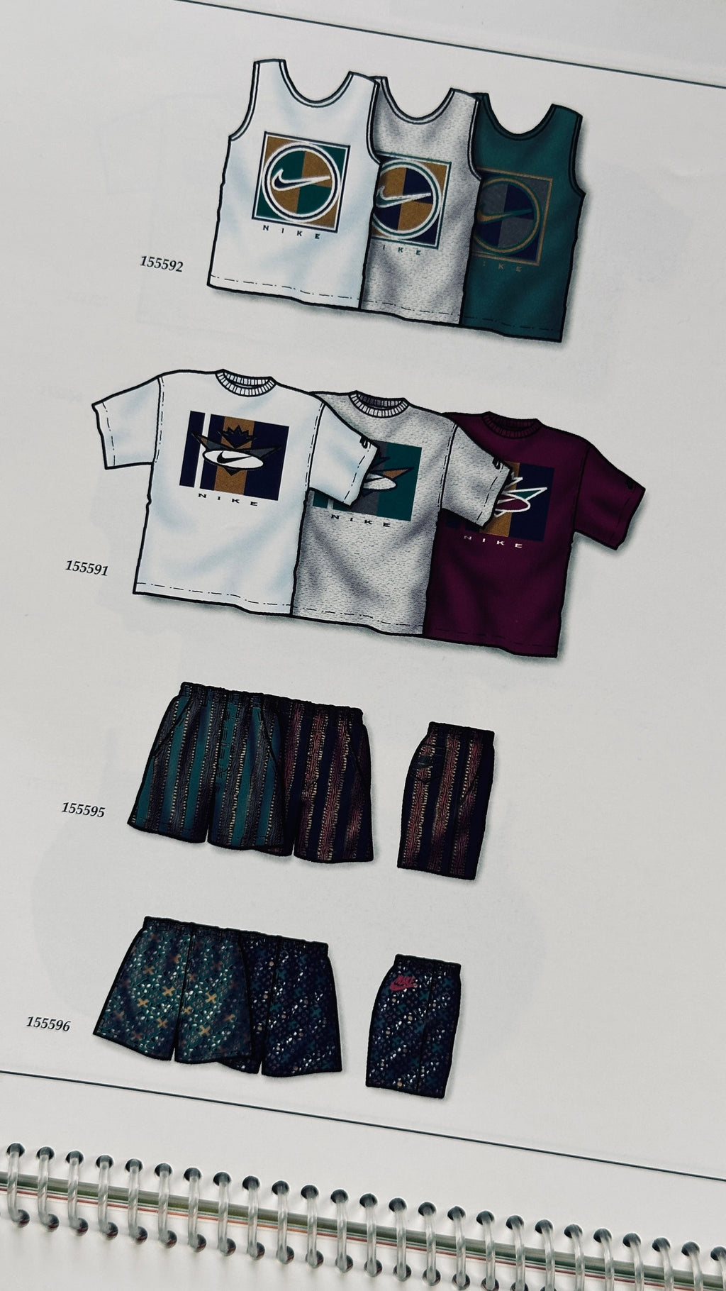 Nike Spring Men's Apparel 1995 Catalogue
