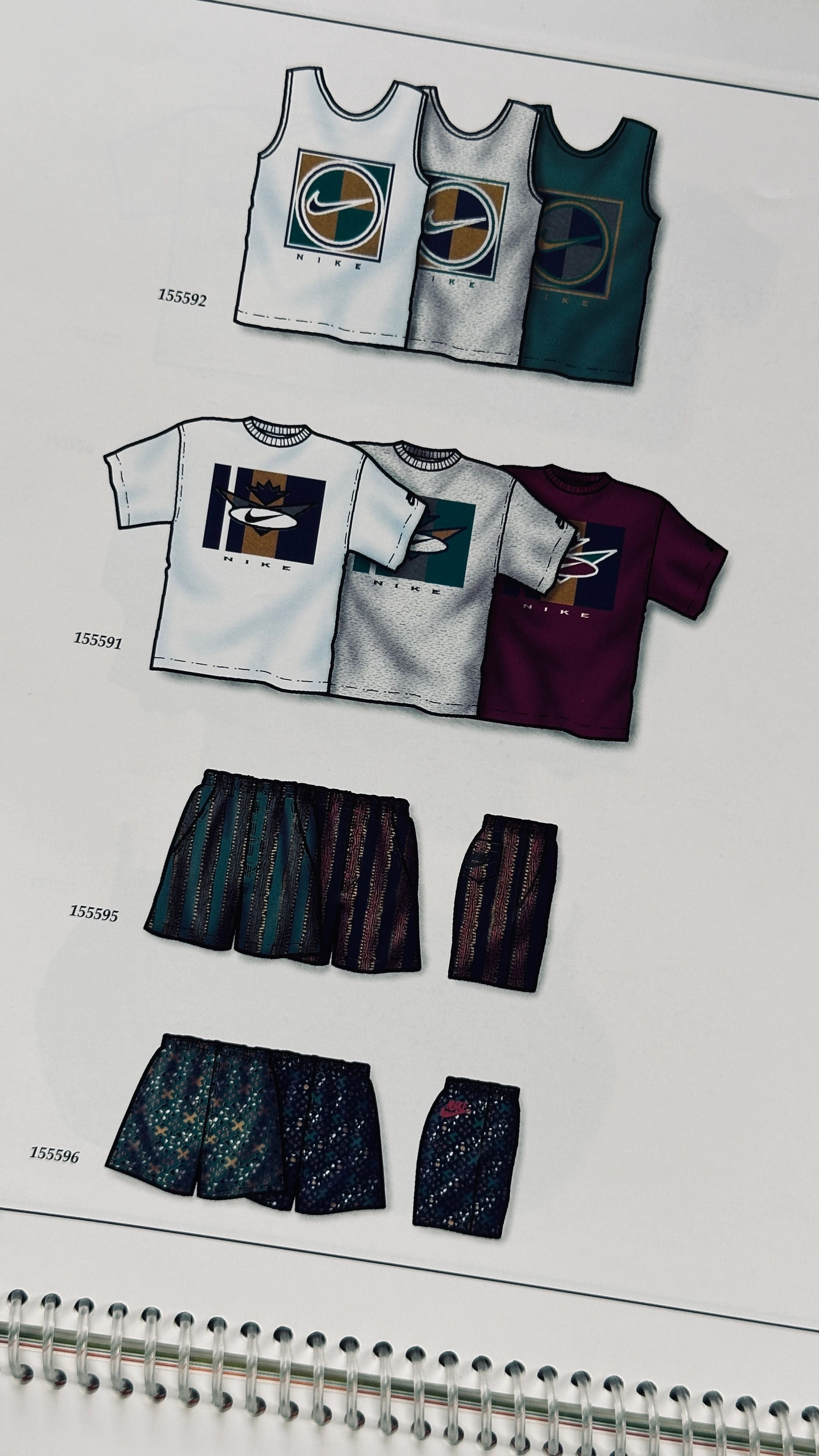 Nike Spring Men's Apparel 1995 Catalogue