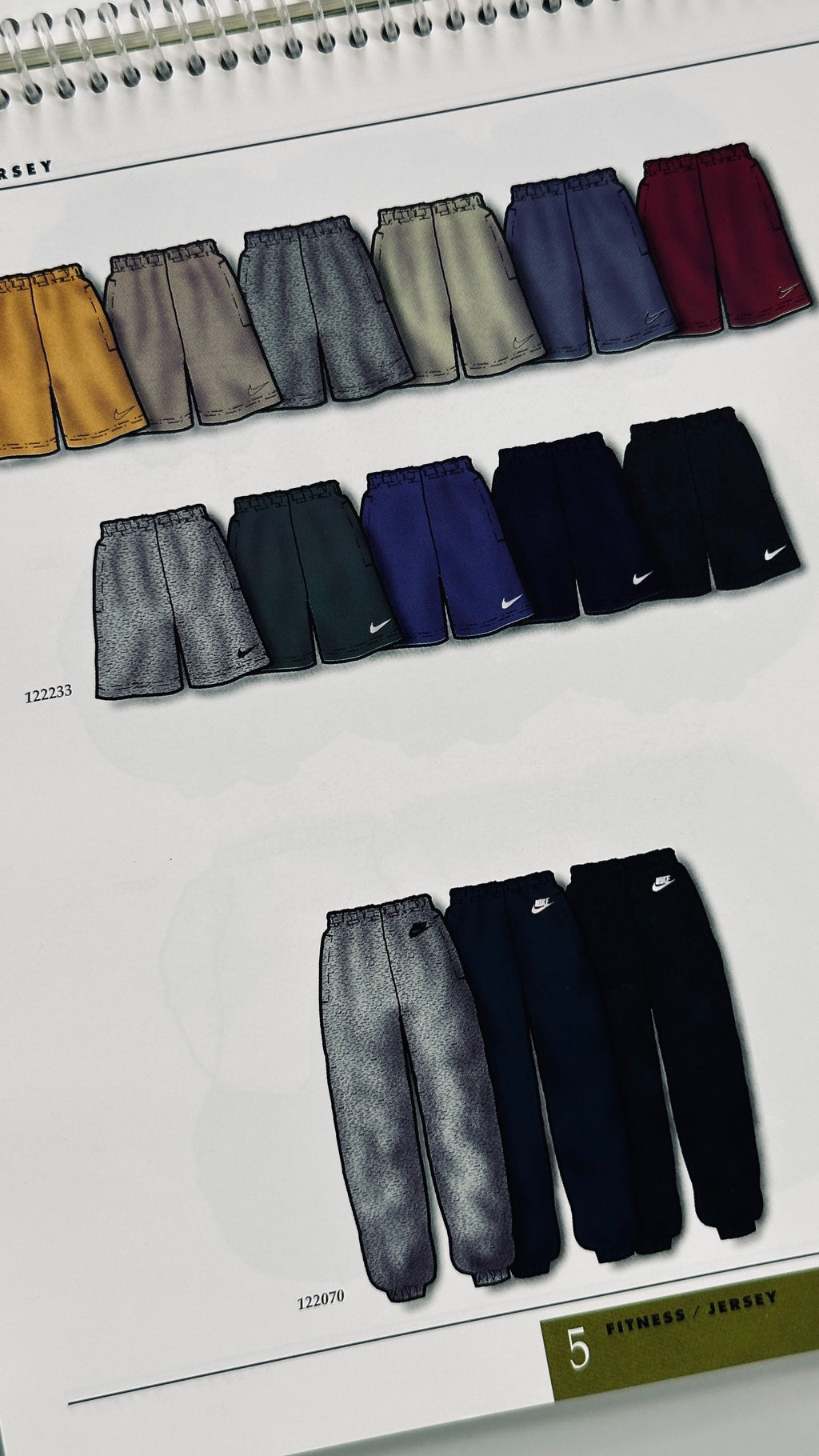 Nike Spring Men's Apparel 1995 Catalogue