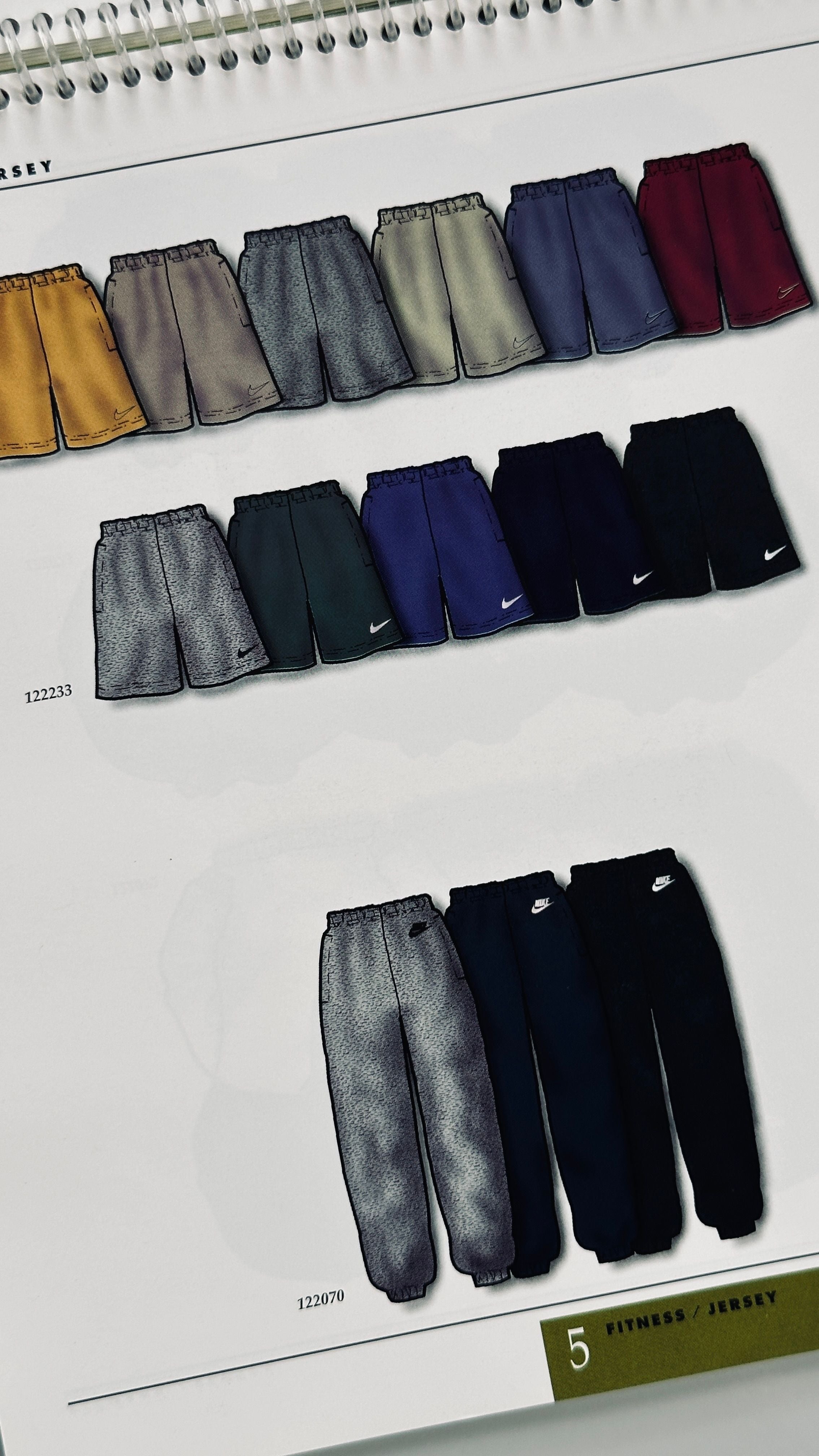 Nike Spring Men's Apparel 1995 Catalogue