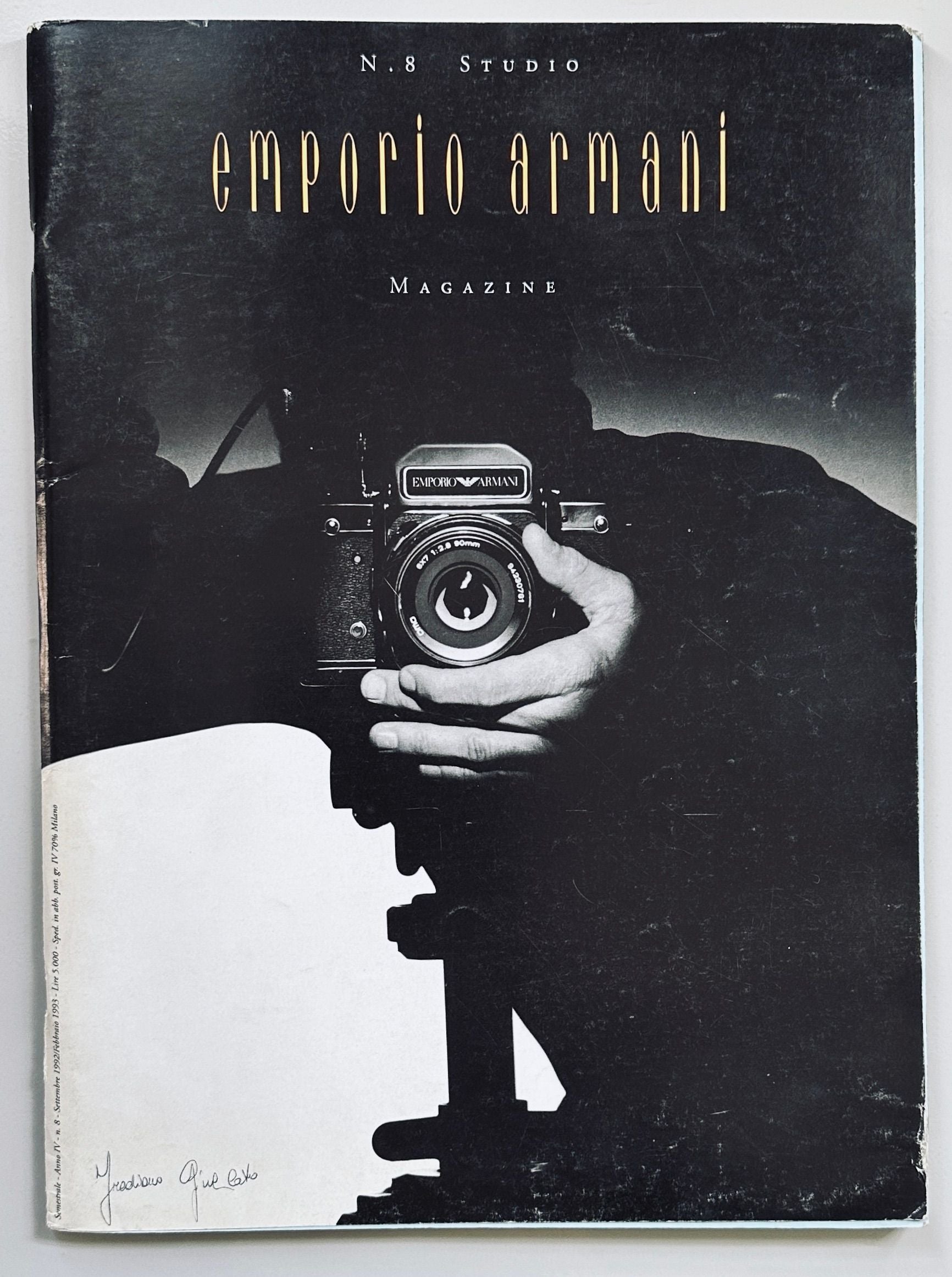 Emporio Armani Magazine Issues 1-9