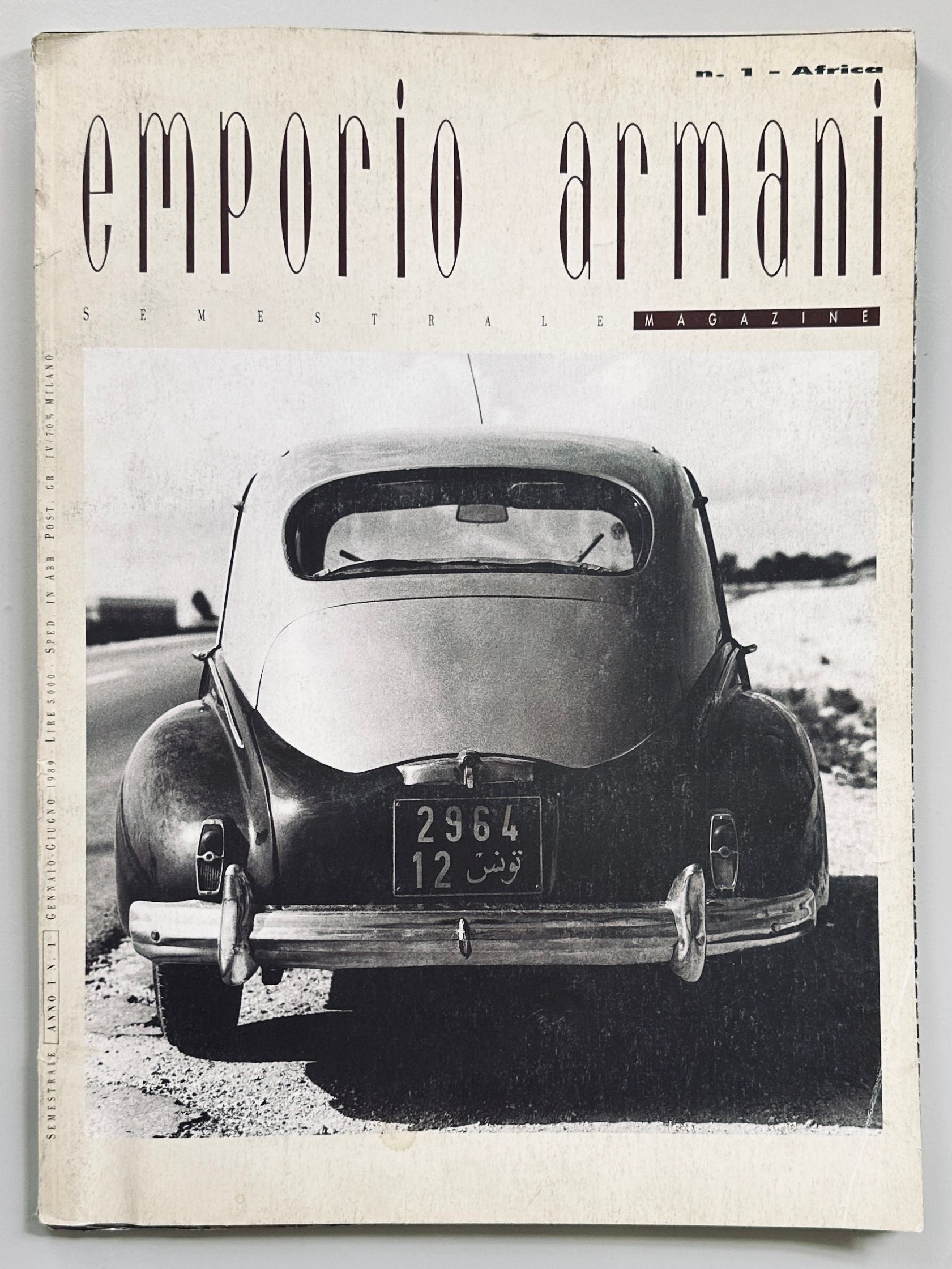Emporio Armani Magazine Issues 1-9