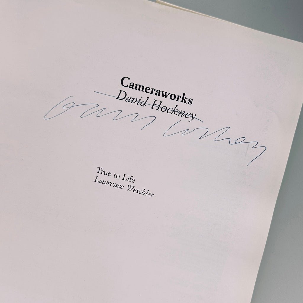 [SIGNED] DAVID HOCKNEY CAMERAWORKS