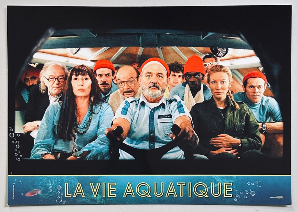 The Life Aquatic Lobby Cards