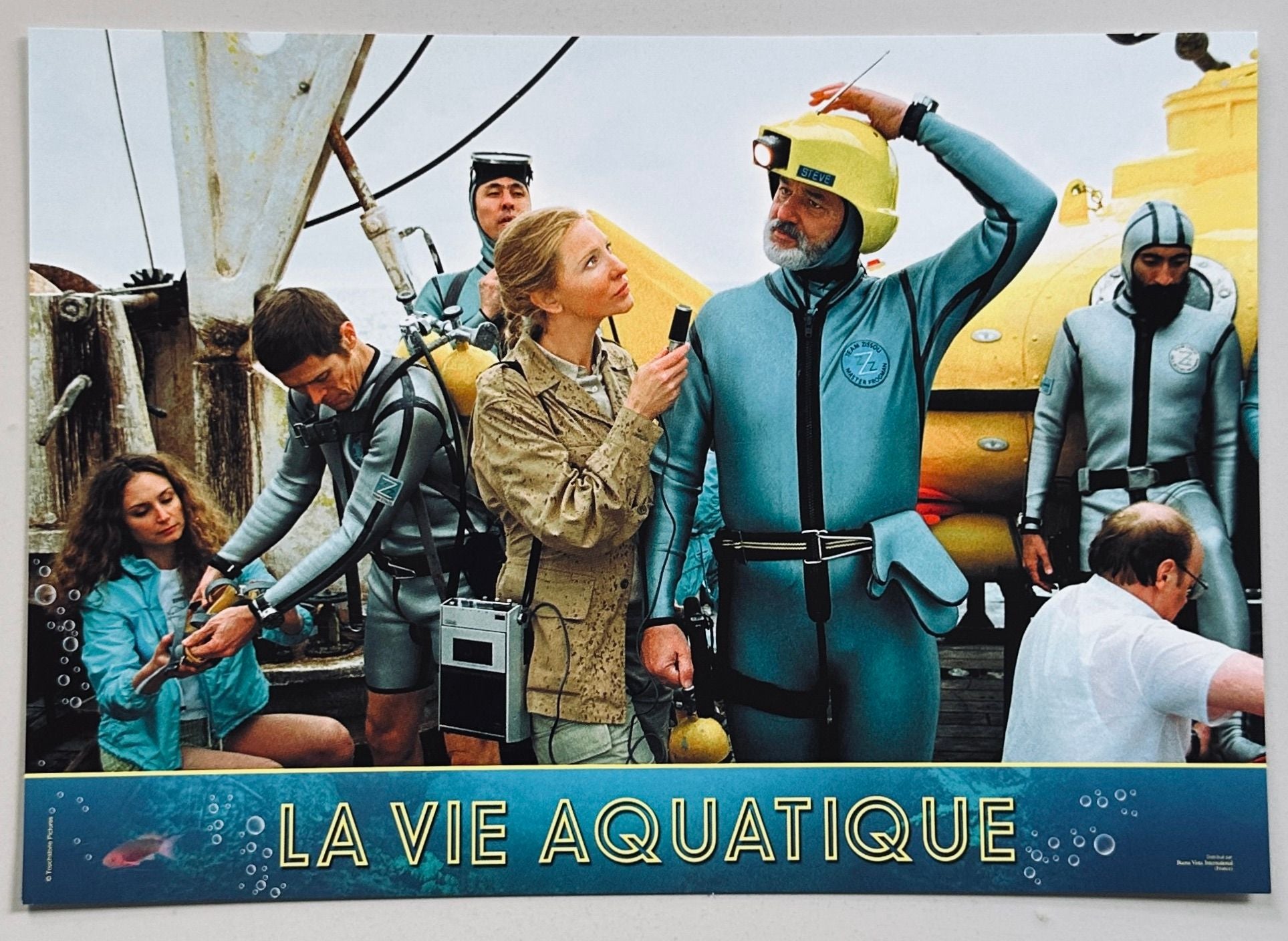 The Life Aquatic Lobby Cards