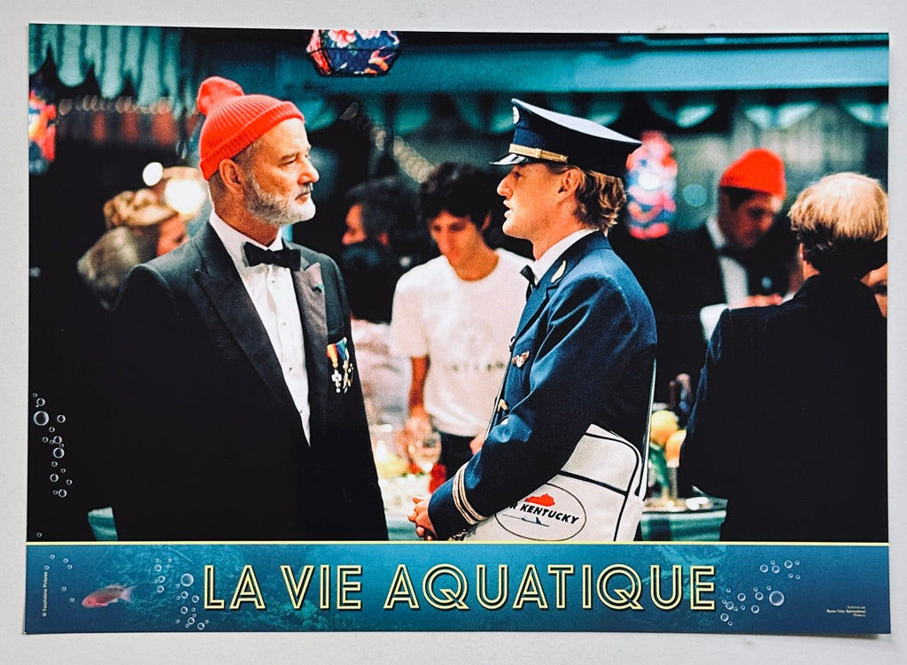 The Life Aquatic Lobby Cards