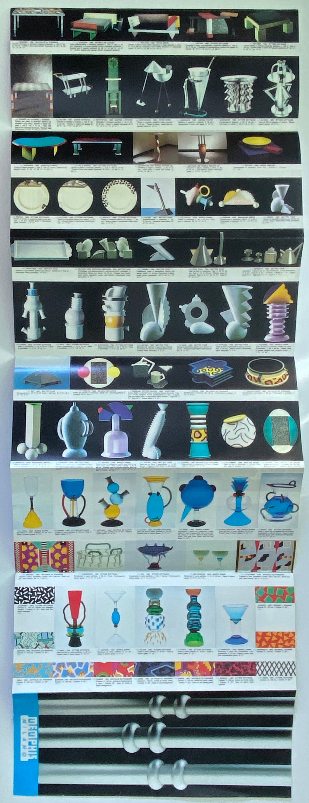 Memphis Milano Foldout Catalogue