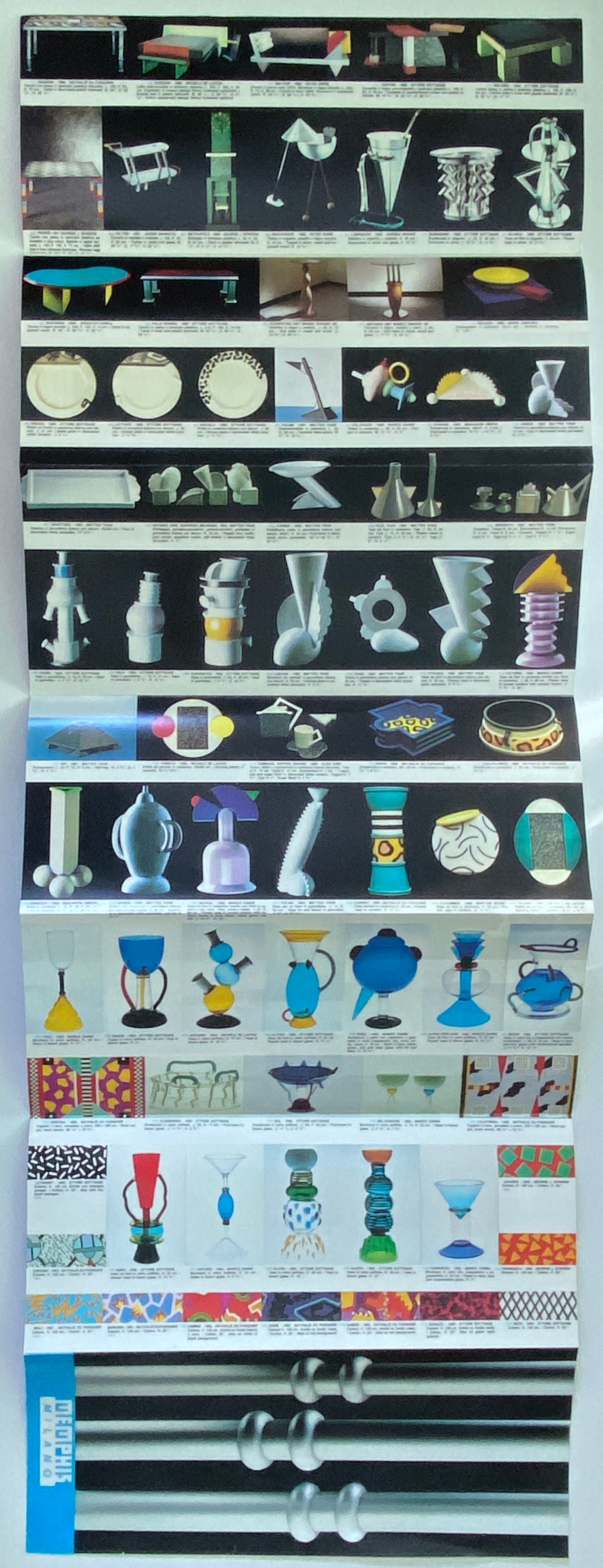 Memphis Milano Foldout Catalogue