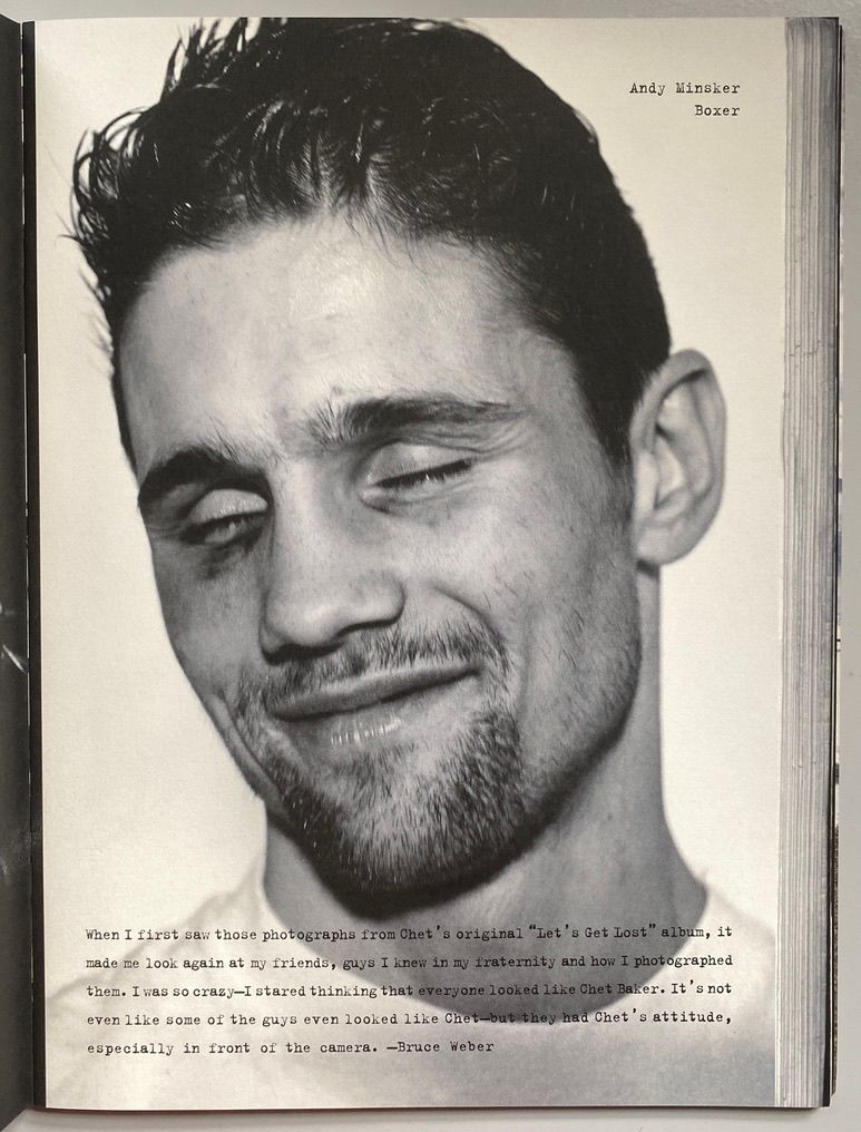 Bruce Weber Let's Get Lost A Fanbook
