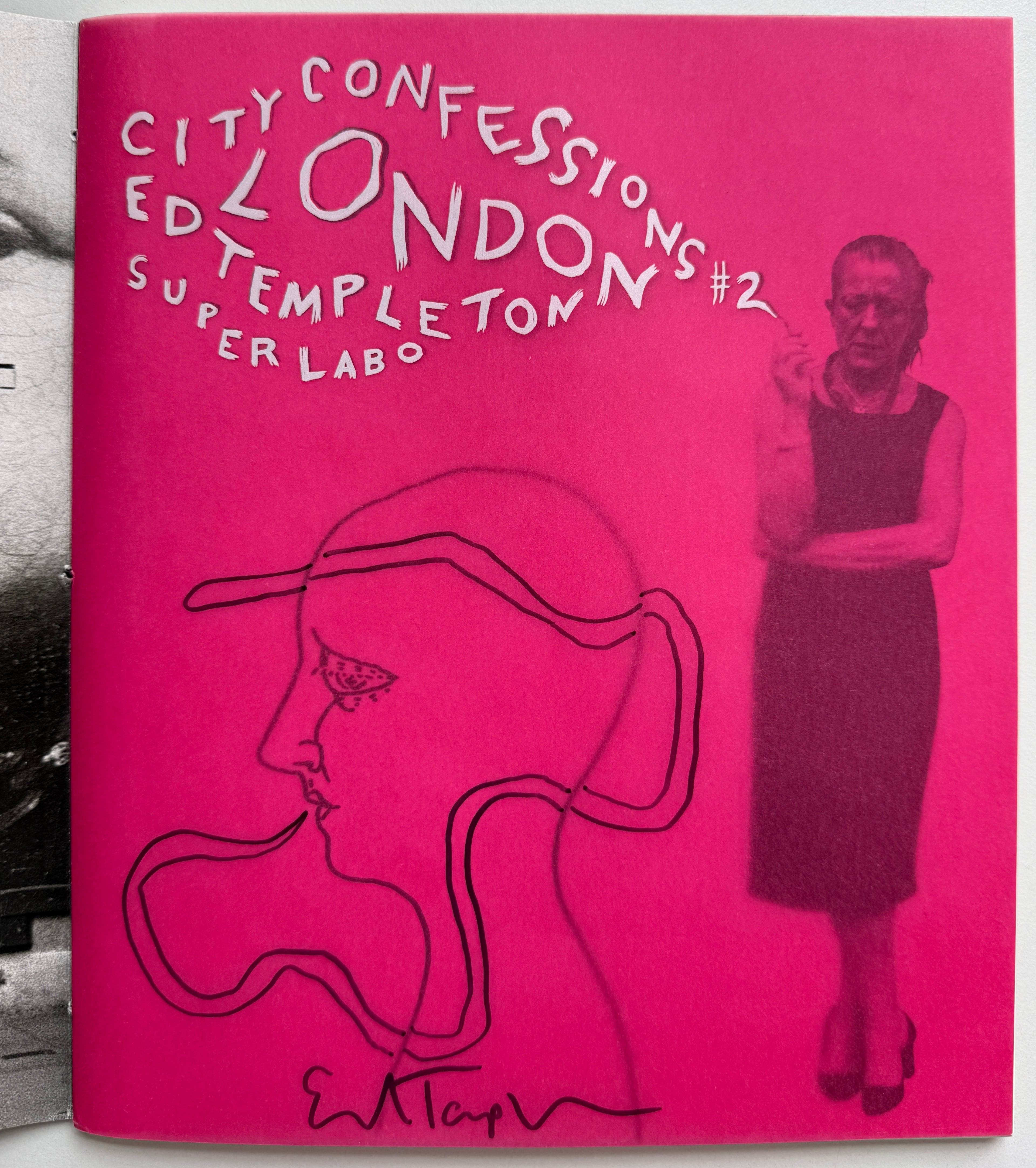 [SIGNED] ED TEMPLETON CITY CONFESSIONS #2 LONDON