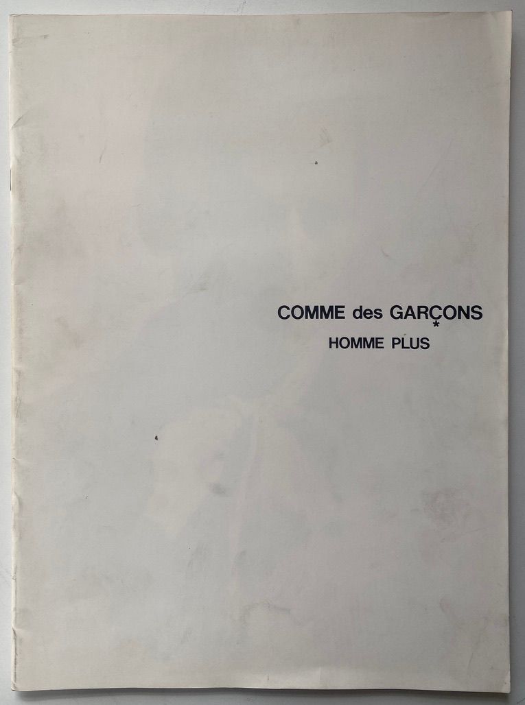 COMME des GARÇONS Homme Plus 1987 No.5 Arthur Elgort