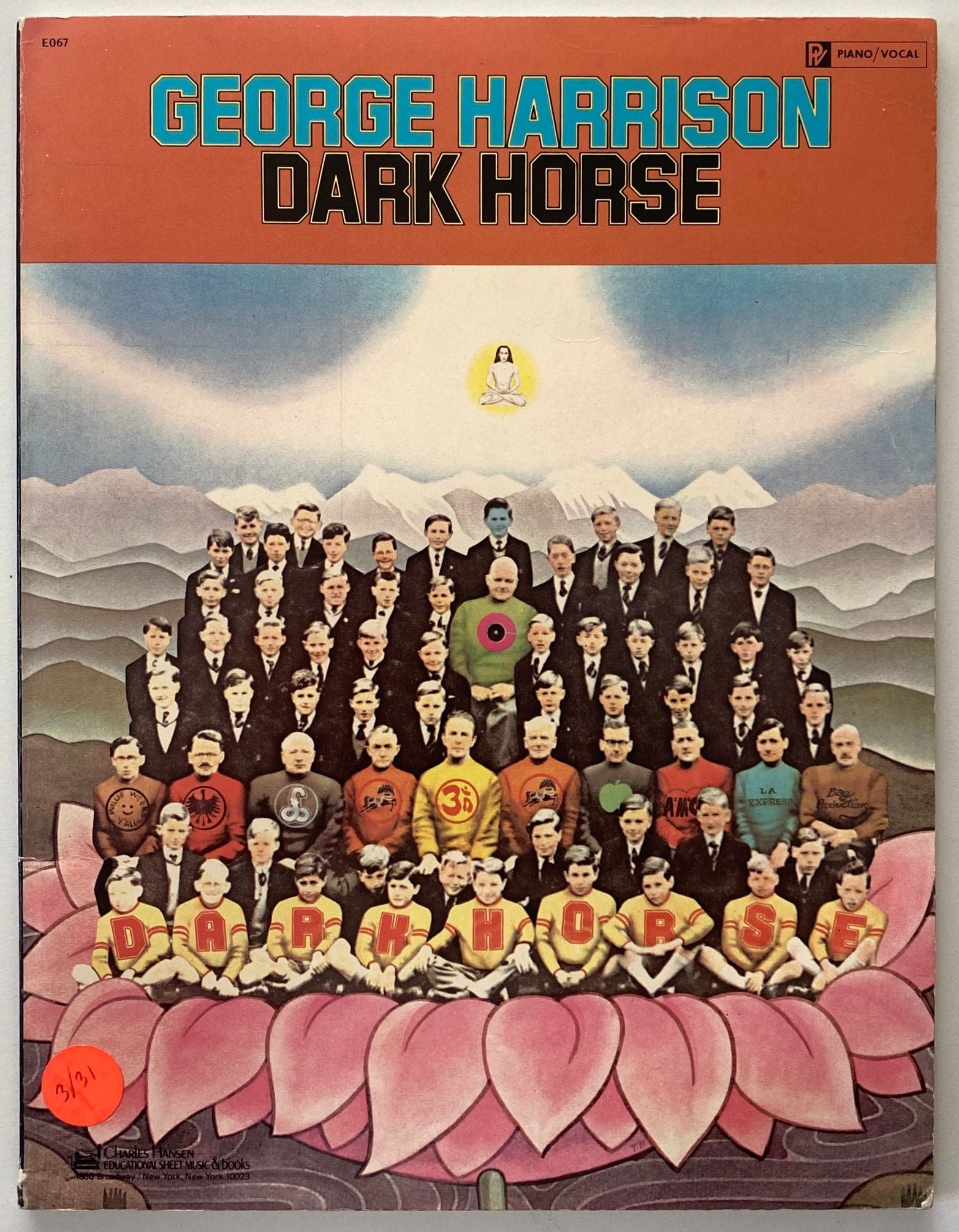 George Harrison Dark Horse Songbook