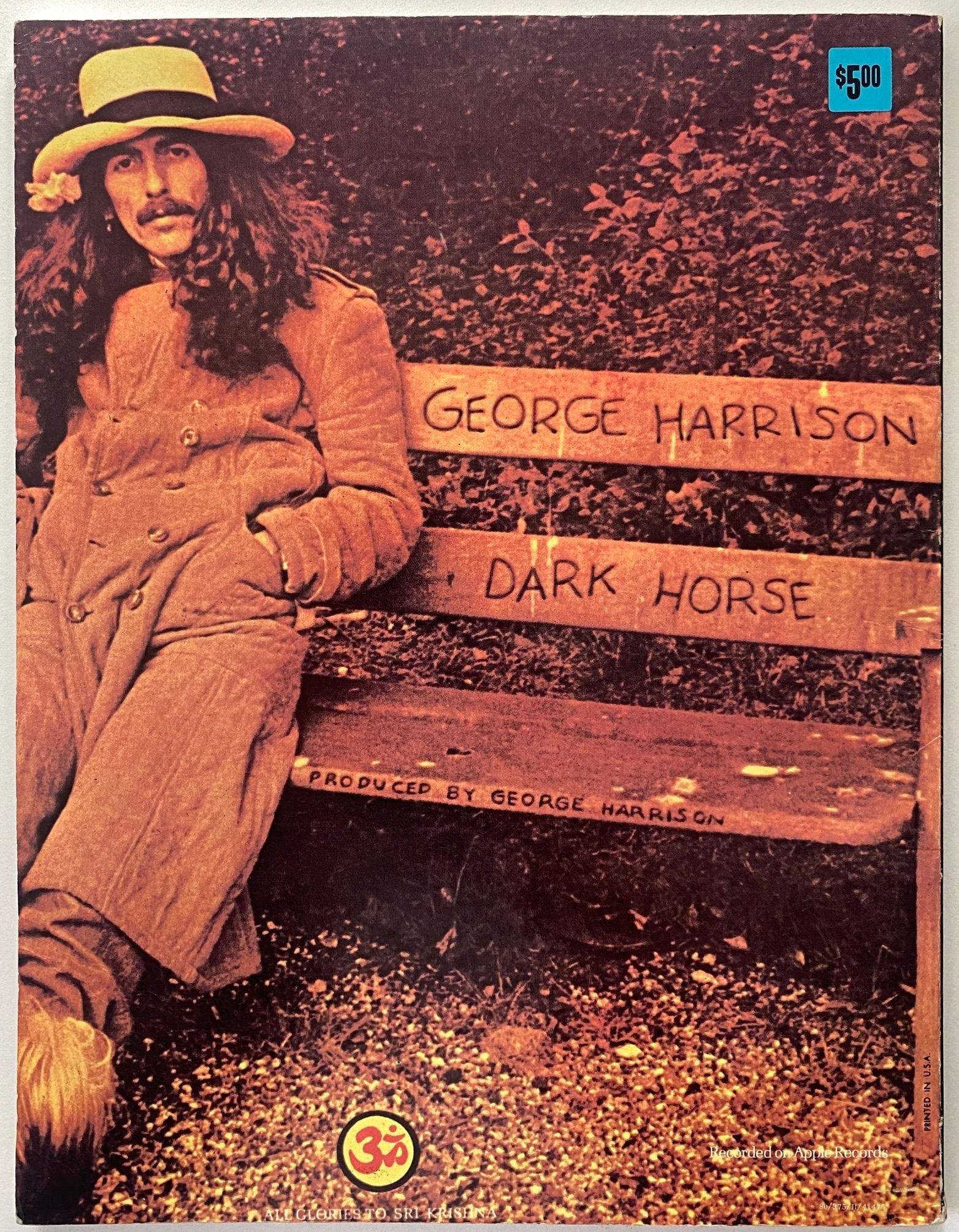 George Harrison Dark Horse Songbook