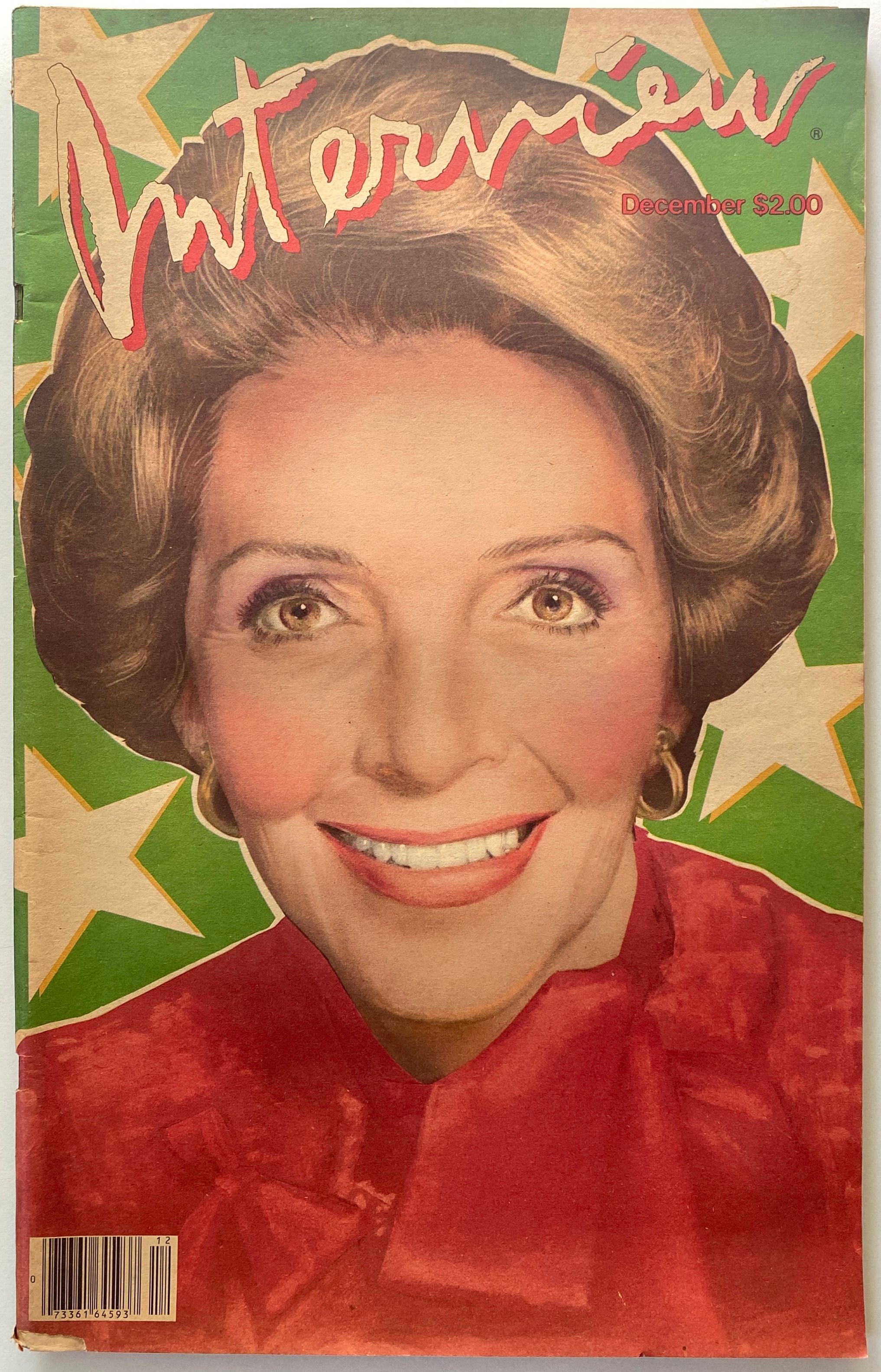 Interview December 1981 Nancy Reagan