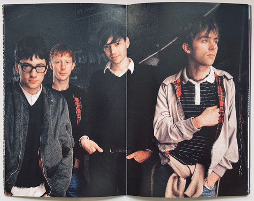 Blur Parklive Tour Programme