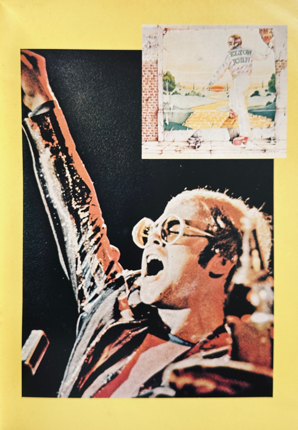 Elton John Goodbye Yellow Brick Road 1974 Programme