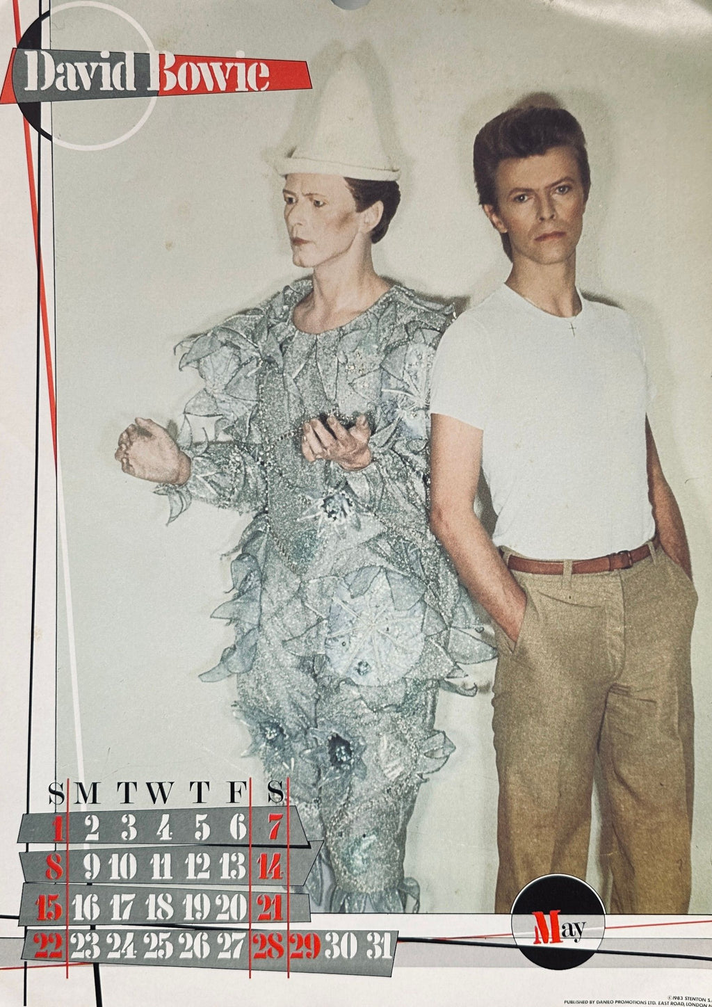 David Bowie The Official 1983 Calendar