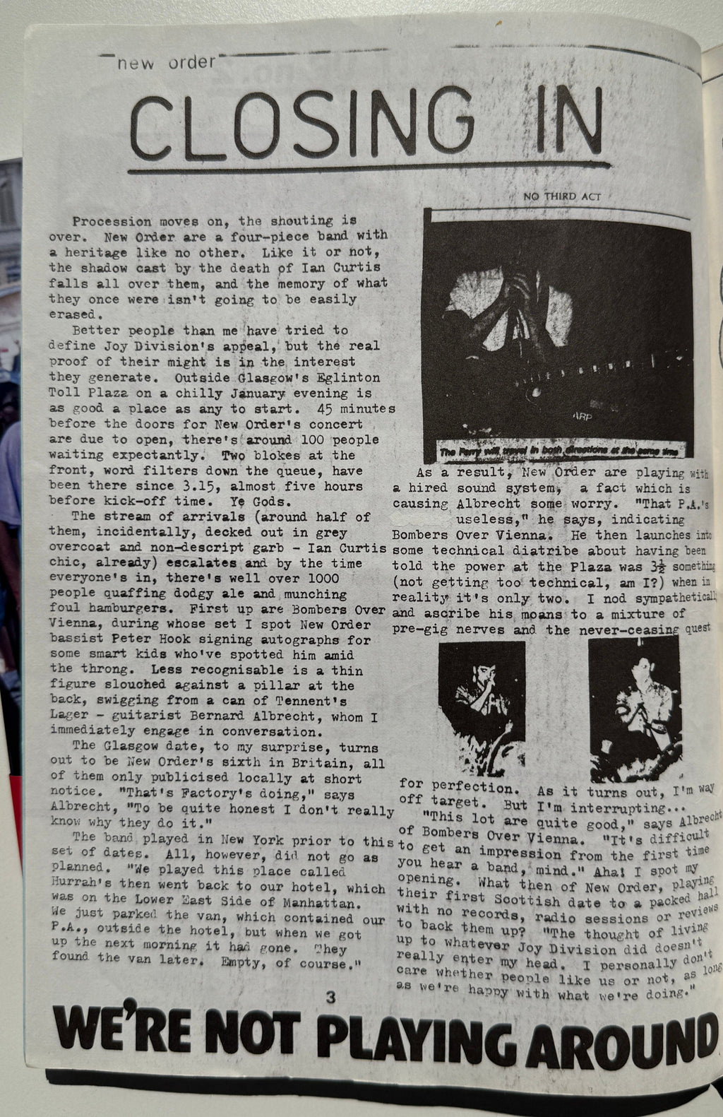 Tear It Up Fanzine 1+2