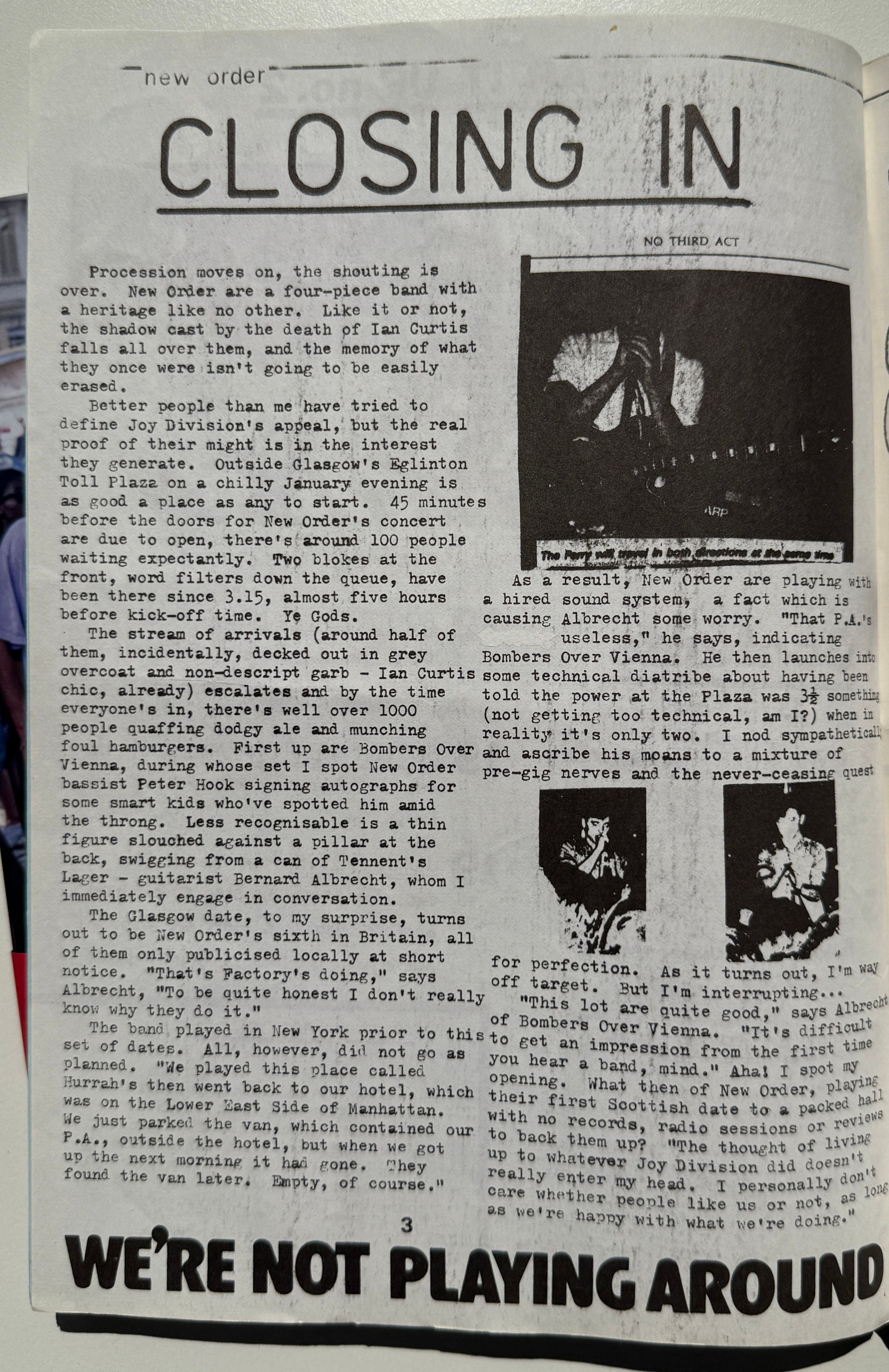 Tear It Up Fanzine 1+2