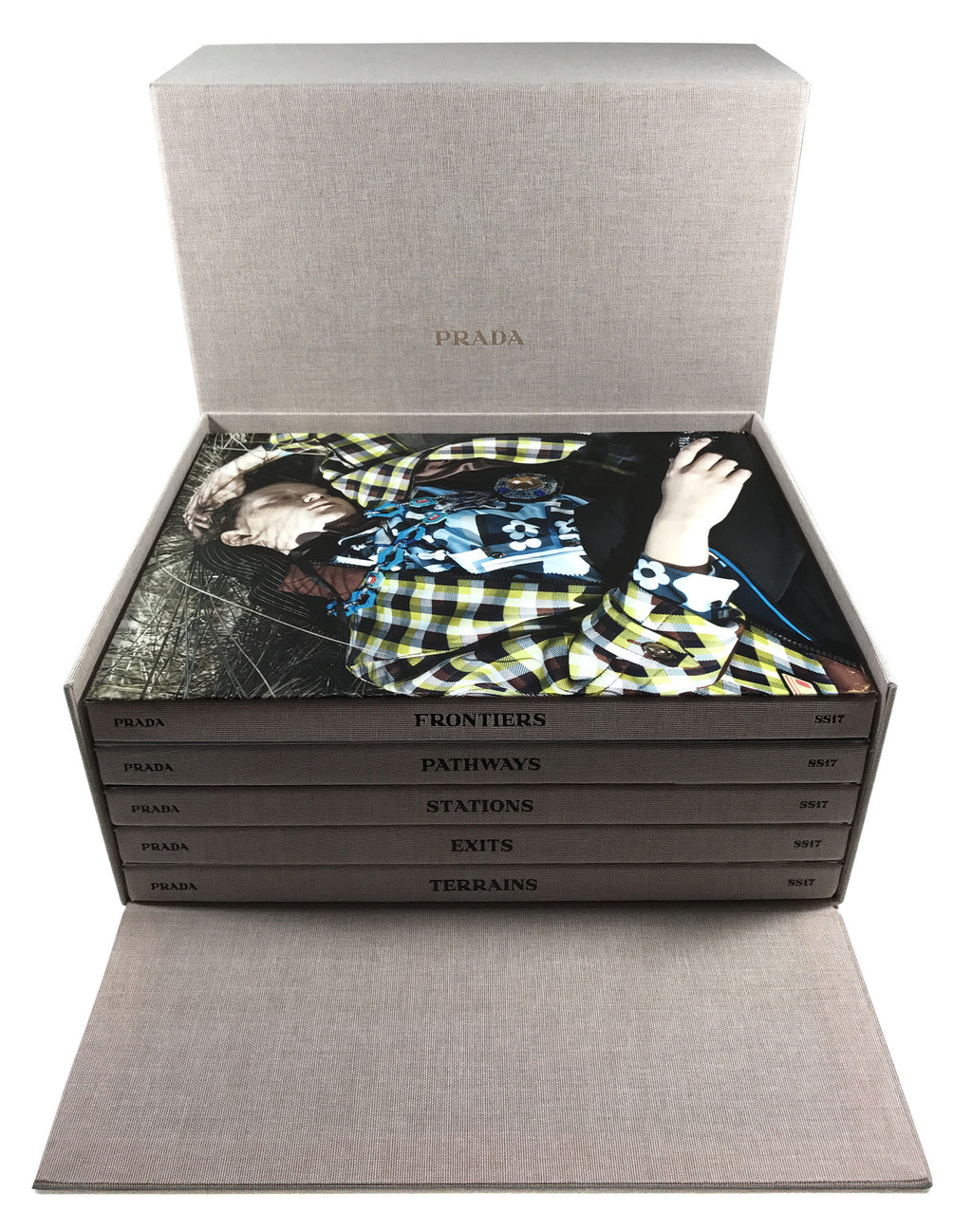 PRADA 365 BOX OF PRINT BOXES SS17