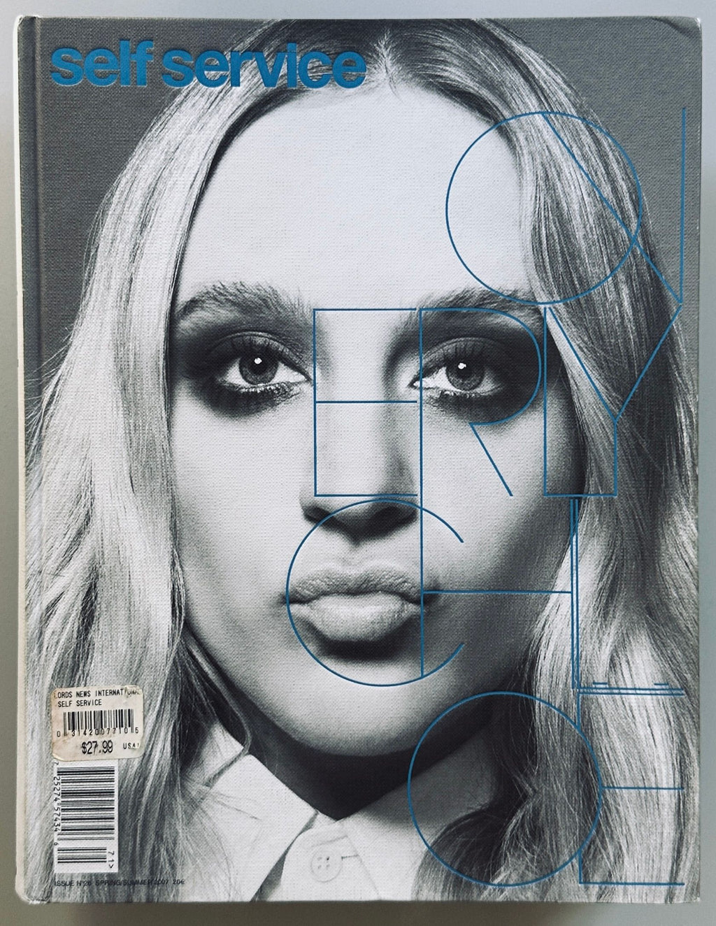 Chloë Sevigny Self Service Blue Cover
