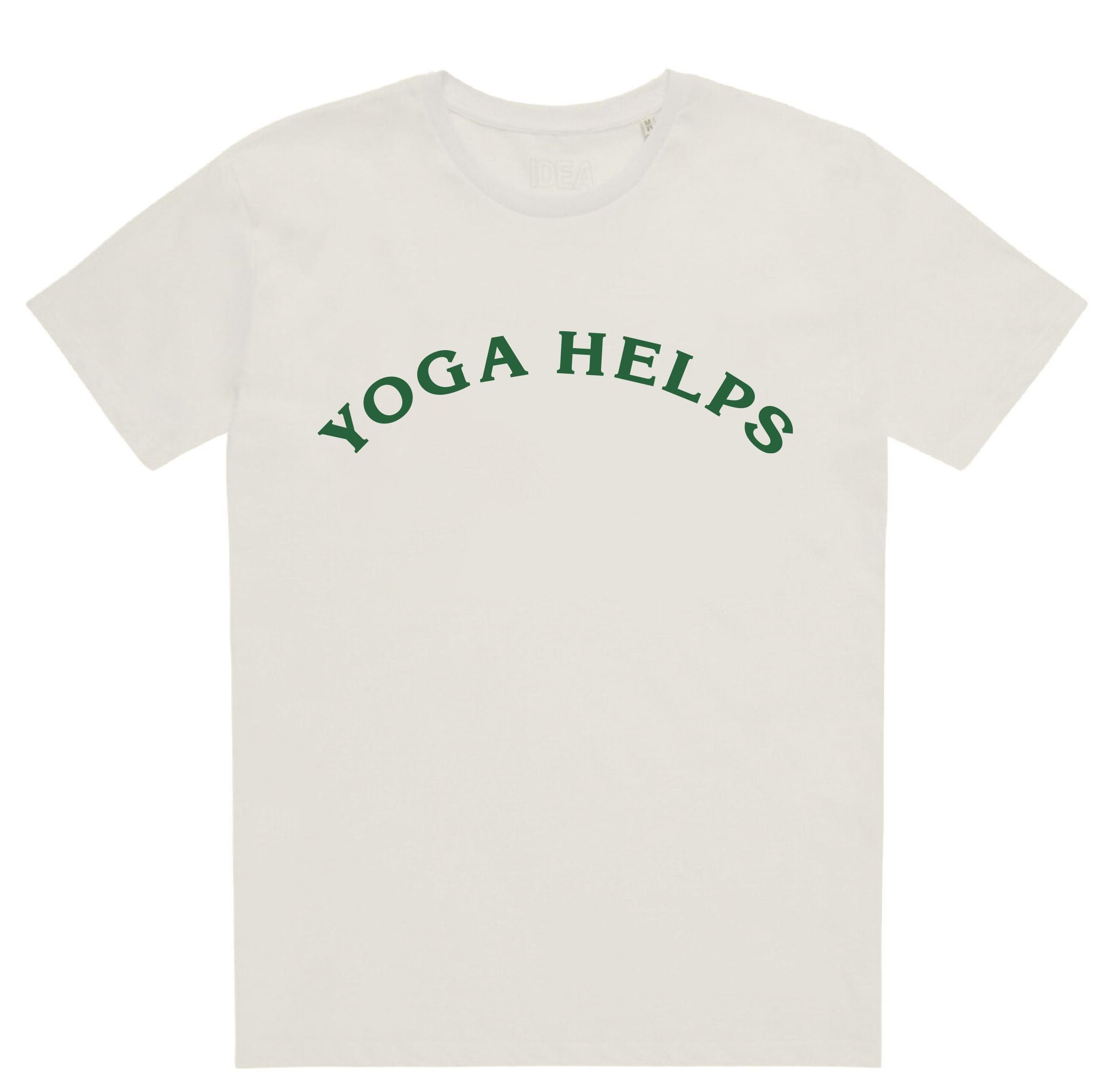 YOGA HELPS T-Shirt (Vintage White)