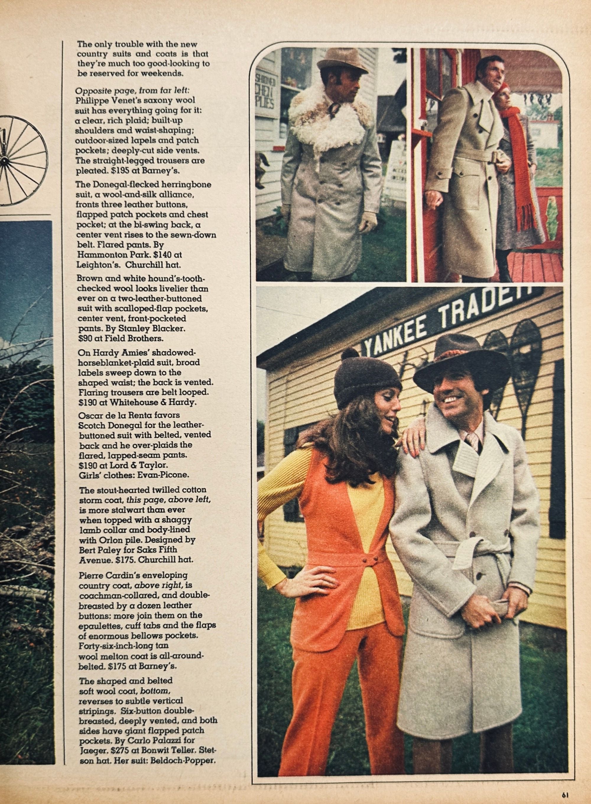 The New York Times Magazine Report On Men's Wear