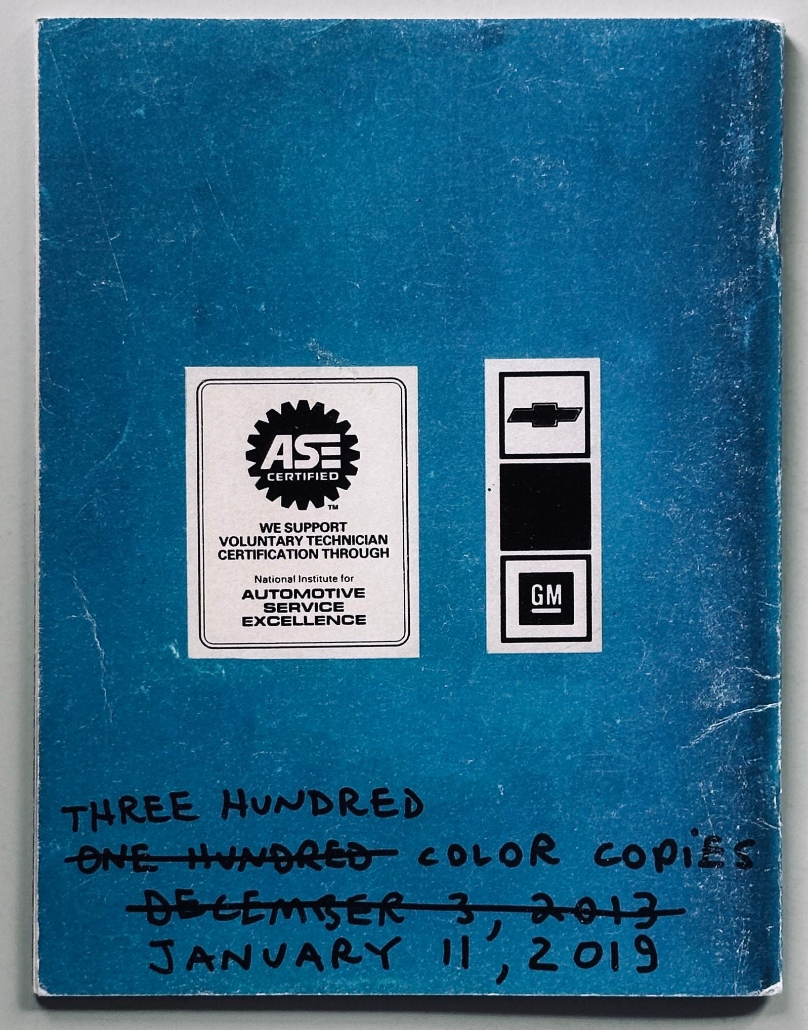 Tom Sachs Caprice Owner's Manual