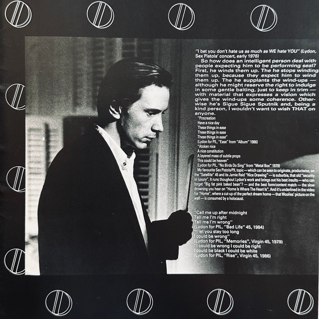 Public Image PiL Book Tour '85