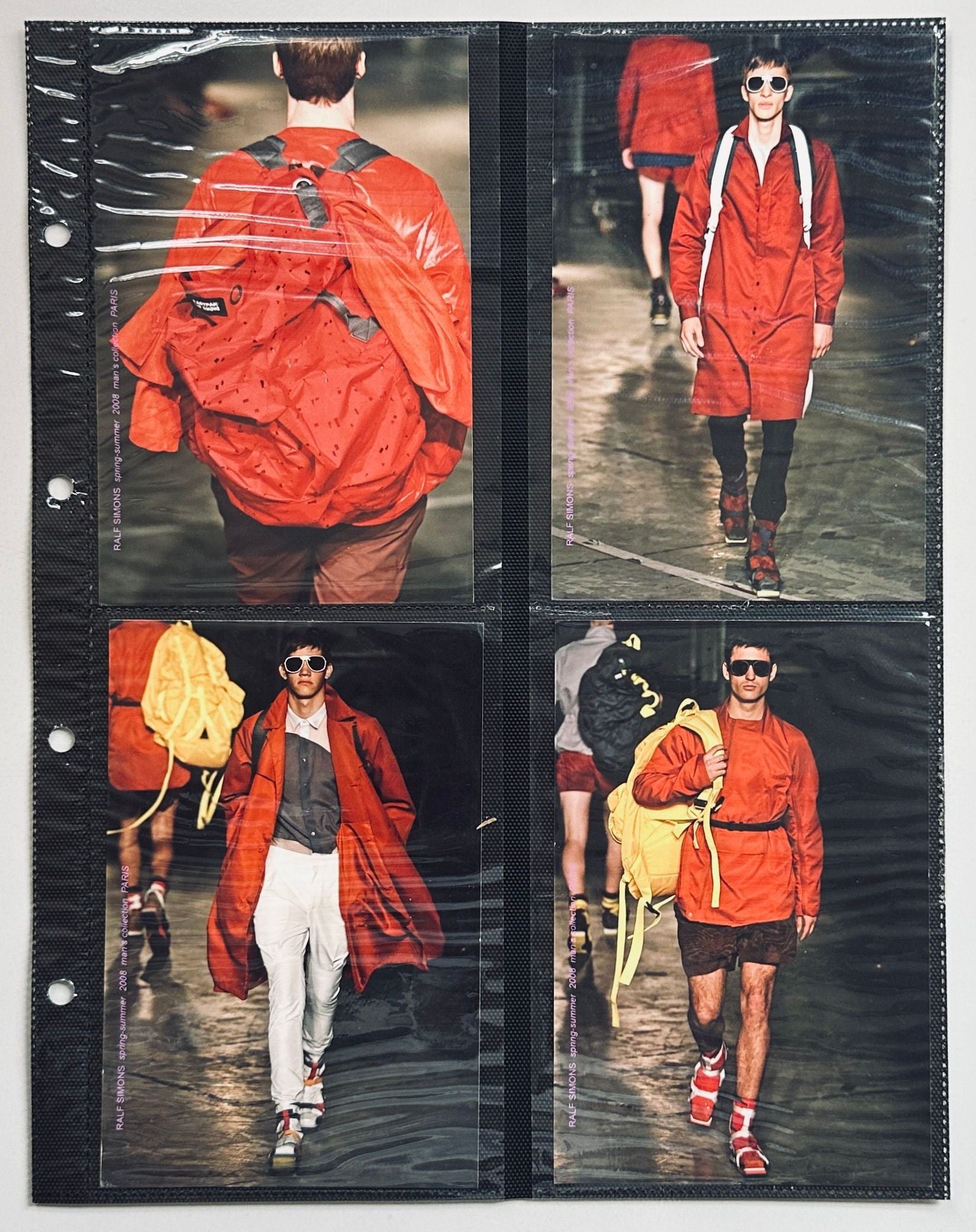 Raf Simons Spring/Summer Men's 2008 Runway Set – IDEA