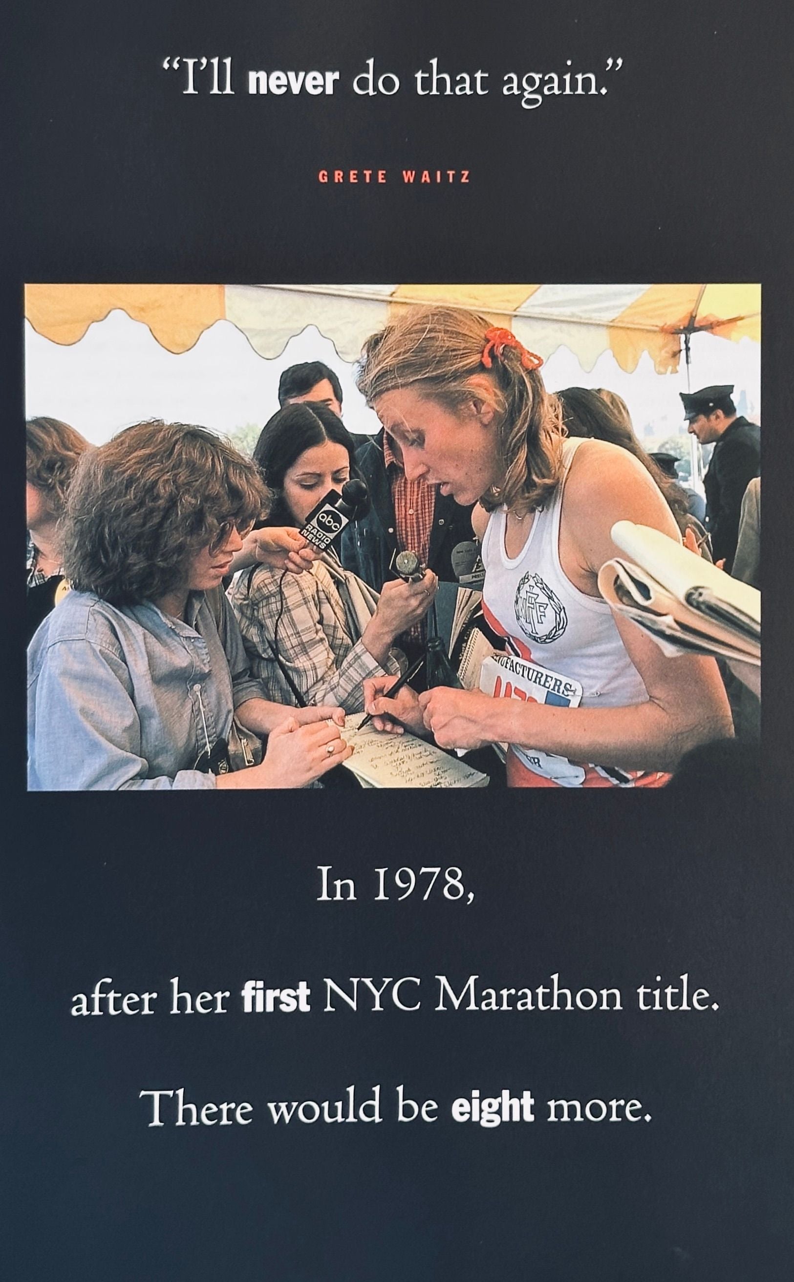 The New York City Marathon