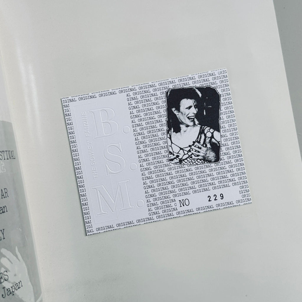David Bowie BSM No1