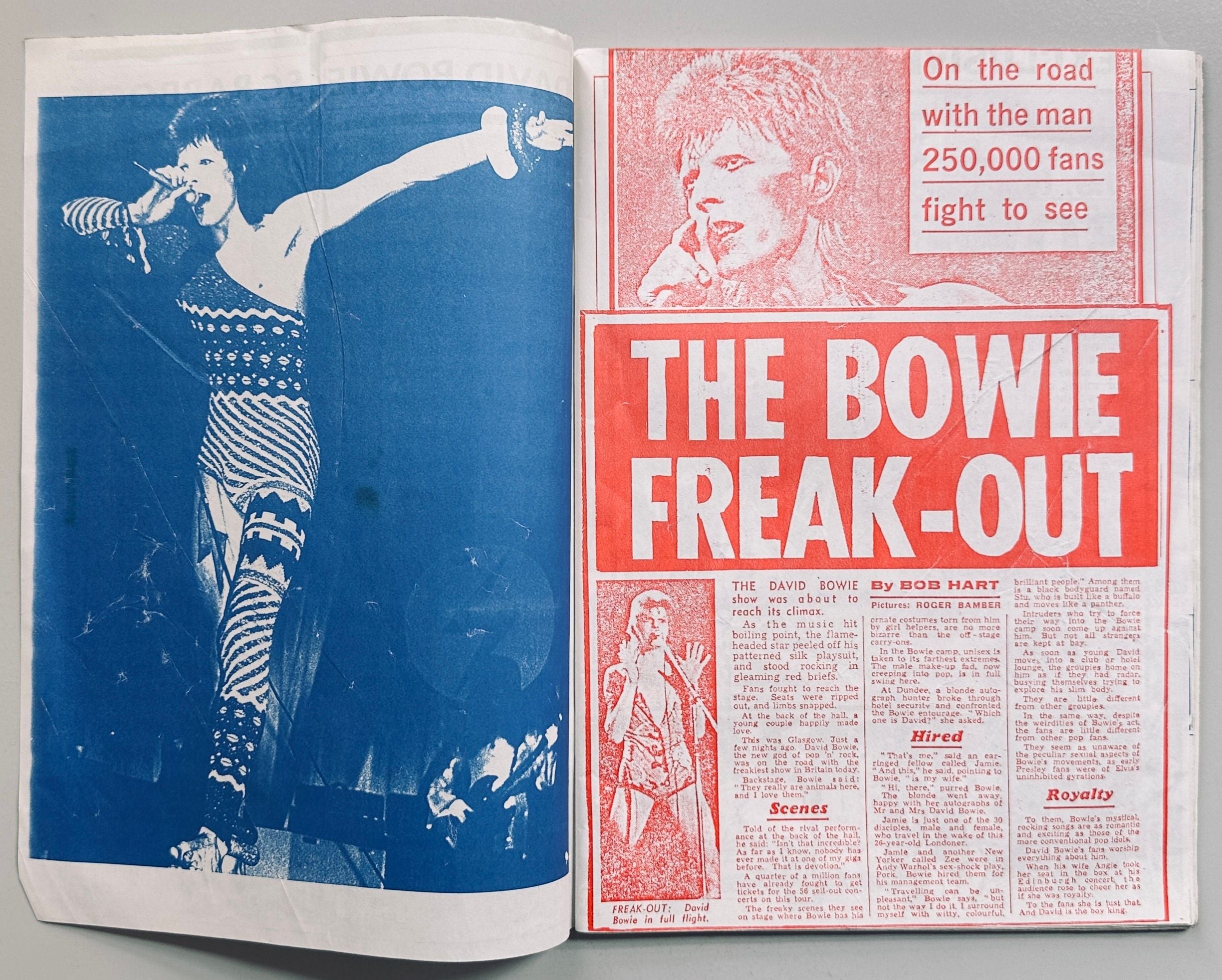 David Bowie Scrapbook Bowie-Mania