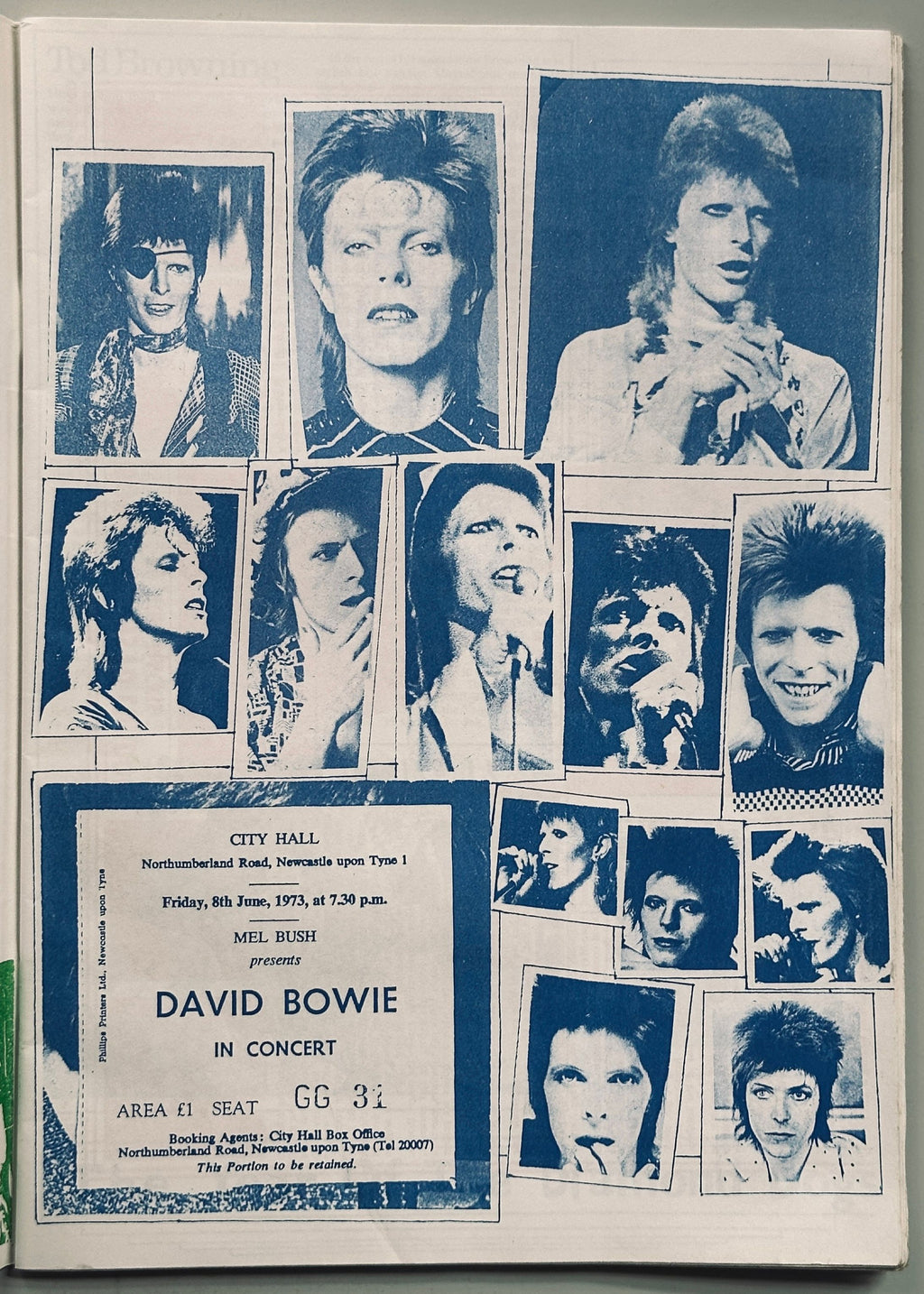 David Bowie Scrapbook Bowie-Mania