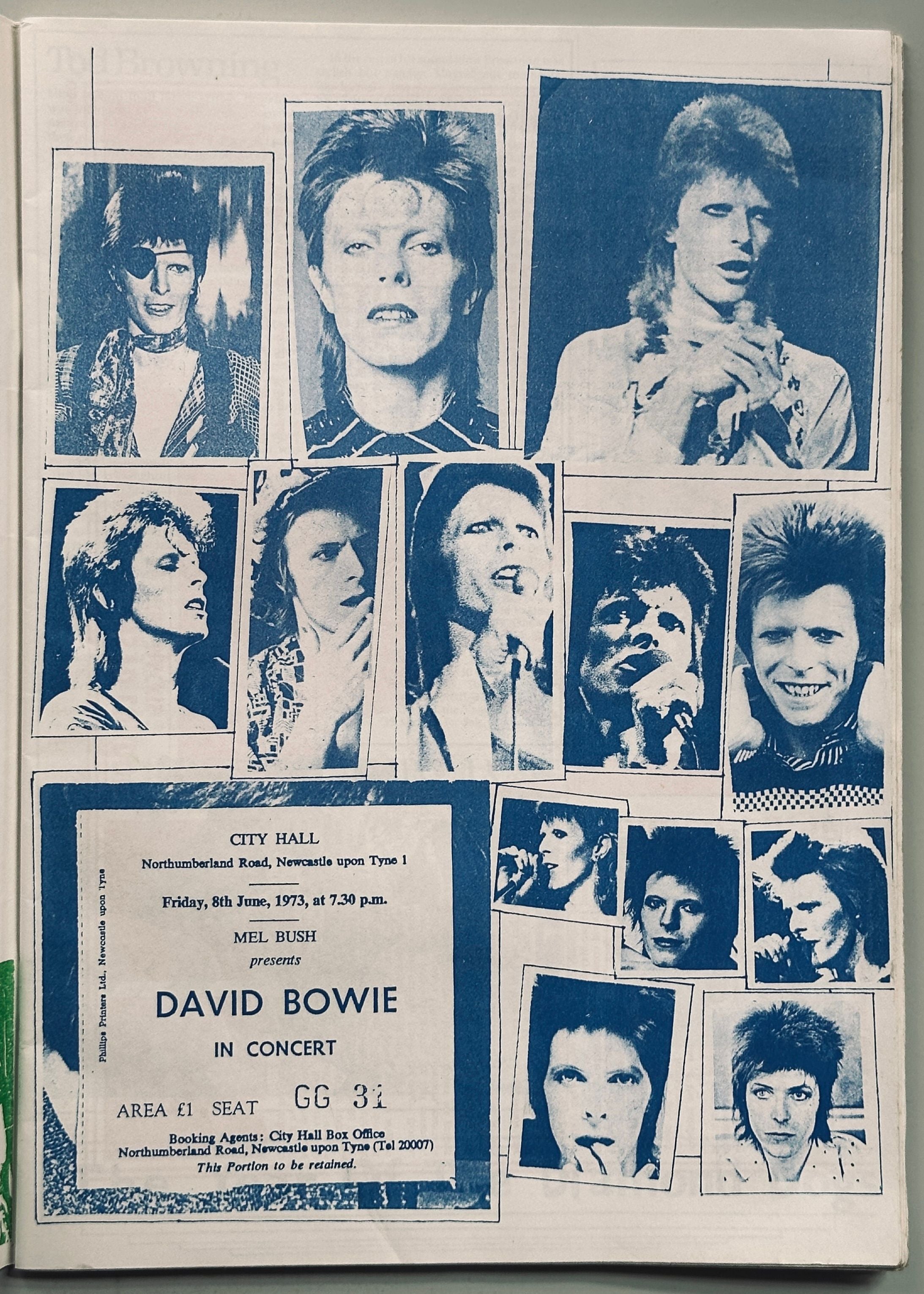David Bowie Scrapbook Bowie-Mania