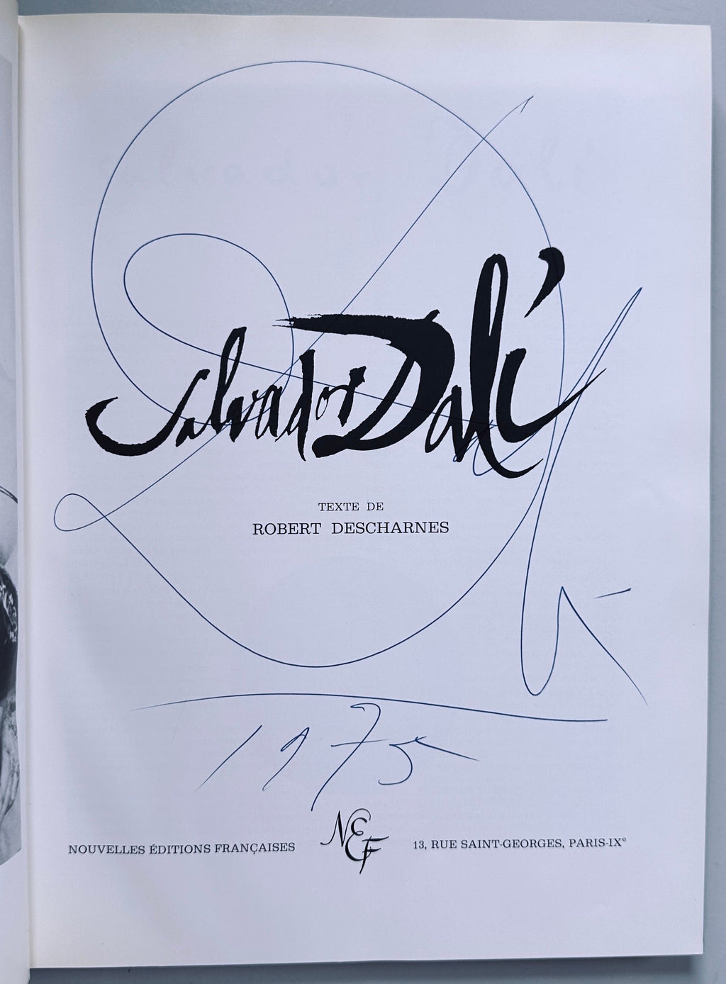 [SIGNED] SALVADOR DALI BY DESCHARNES