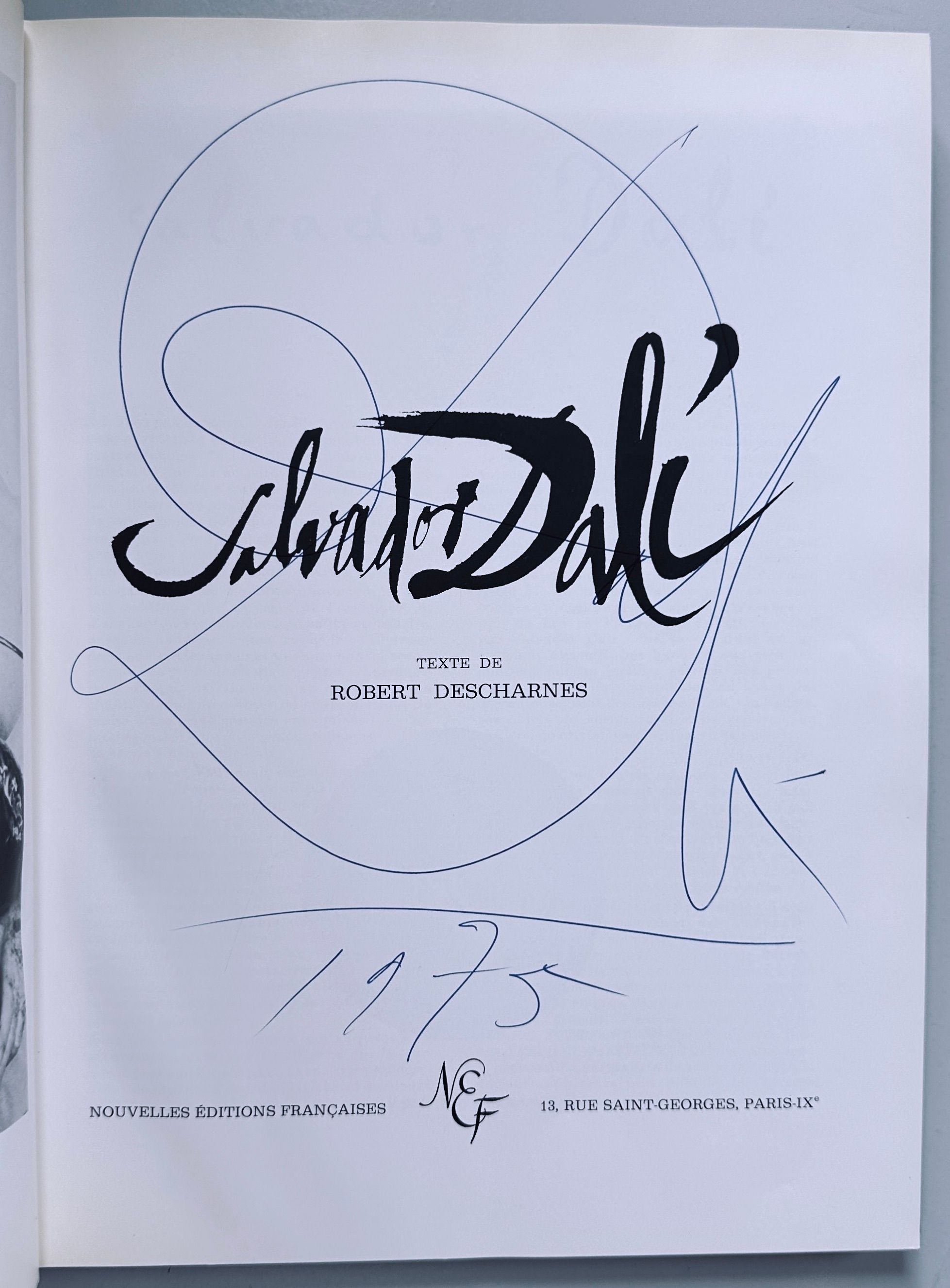 [SIGNED] SALVADOR DALI BY DESCHARNES