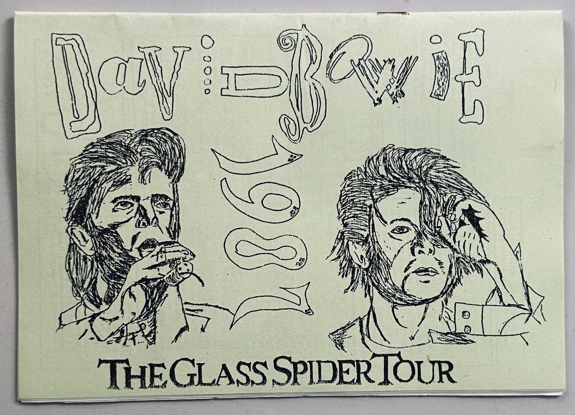 David Bowie Zi Duang Provence Fanzine 1-3