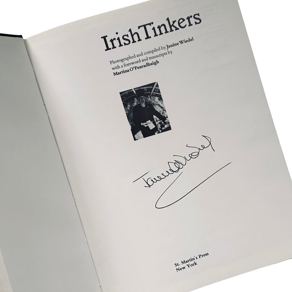 [SIGNED] JANINE WIEDEL IRISH TINKERS